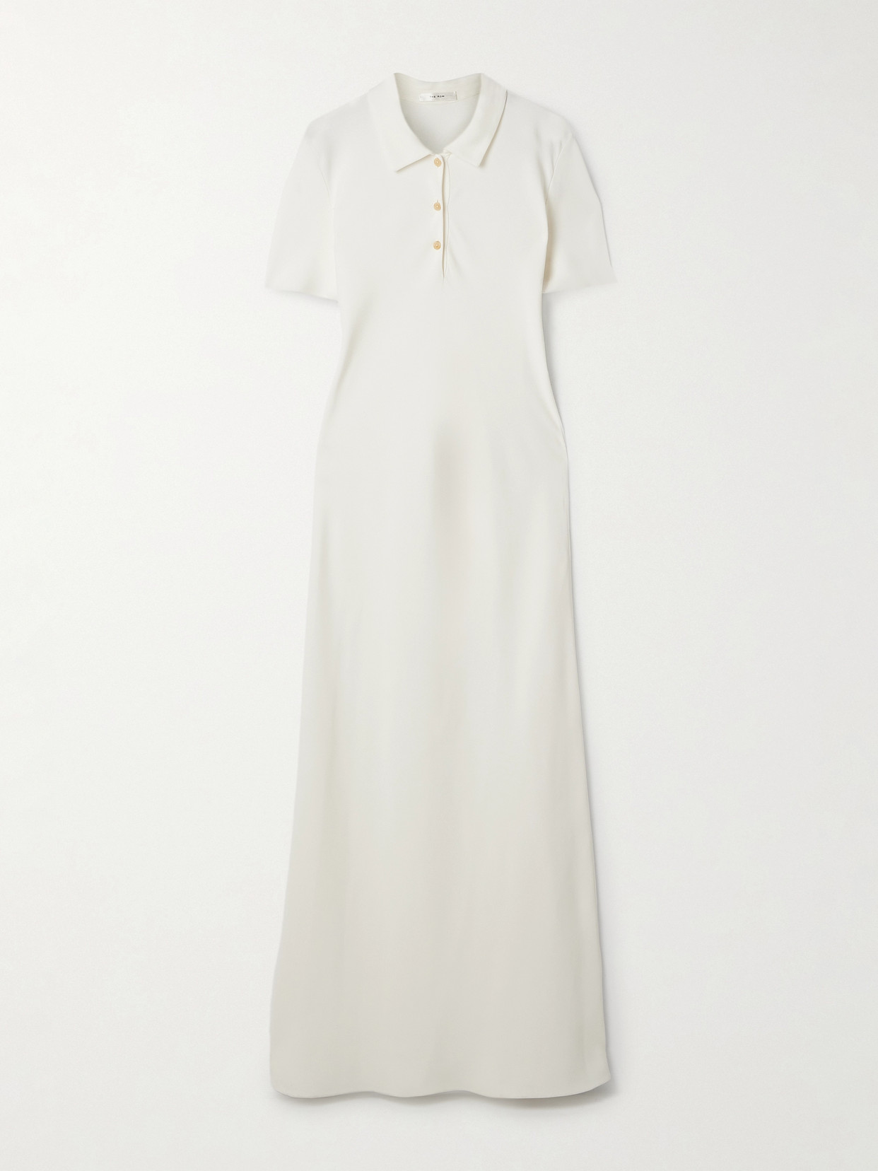 The Row Valenit Silk-crepe Maxi Dress