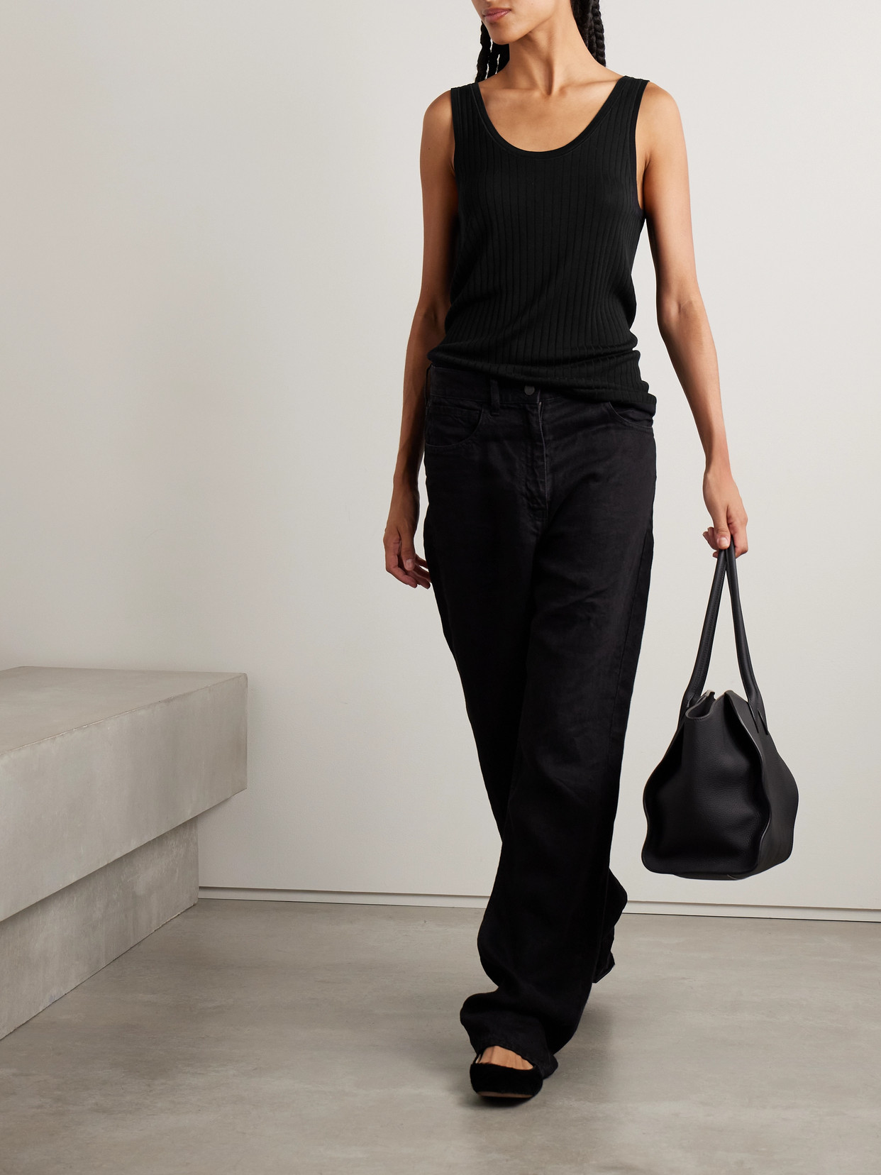 THE ROW KATARA RIBBED-KNIT TANK