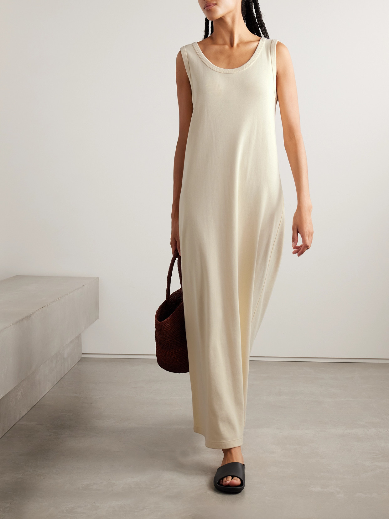 The Row Tetzi Cotton Maxi Dress