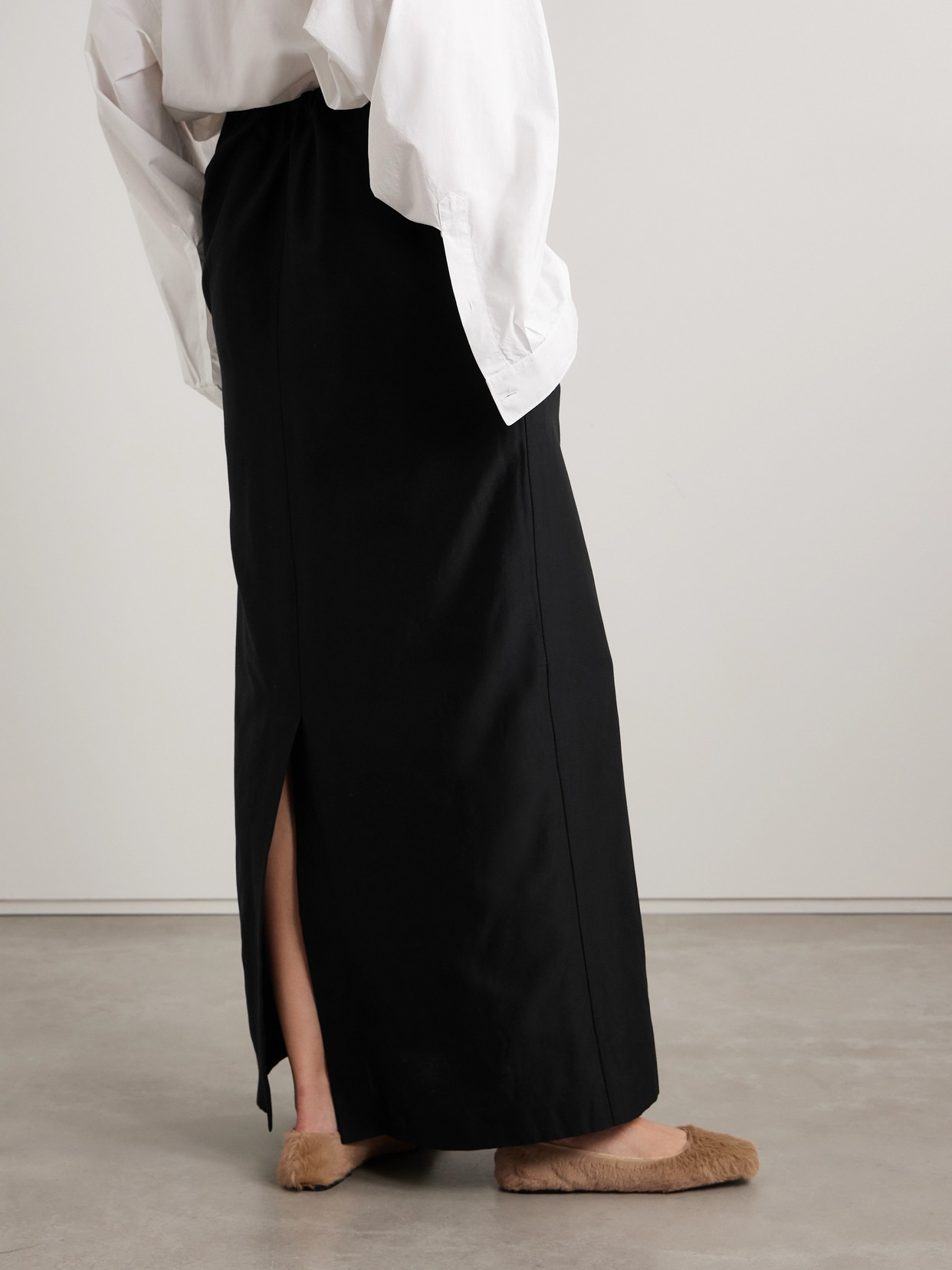 The Row Saul Midi Skirt