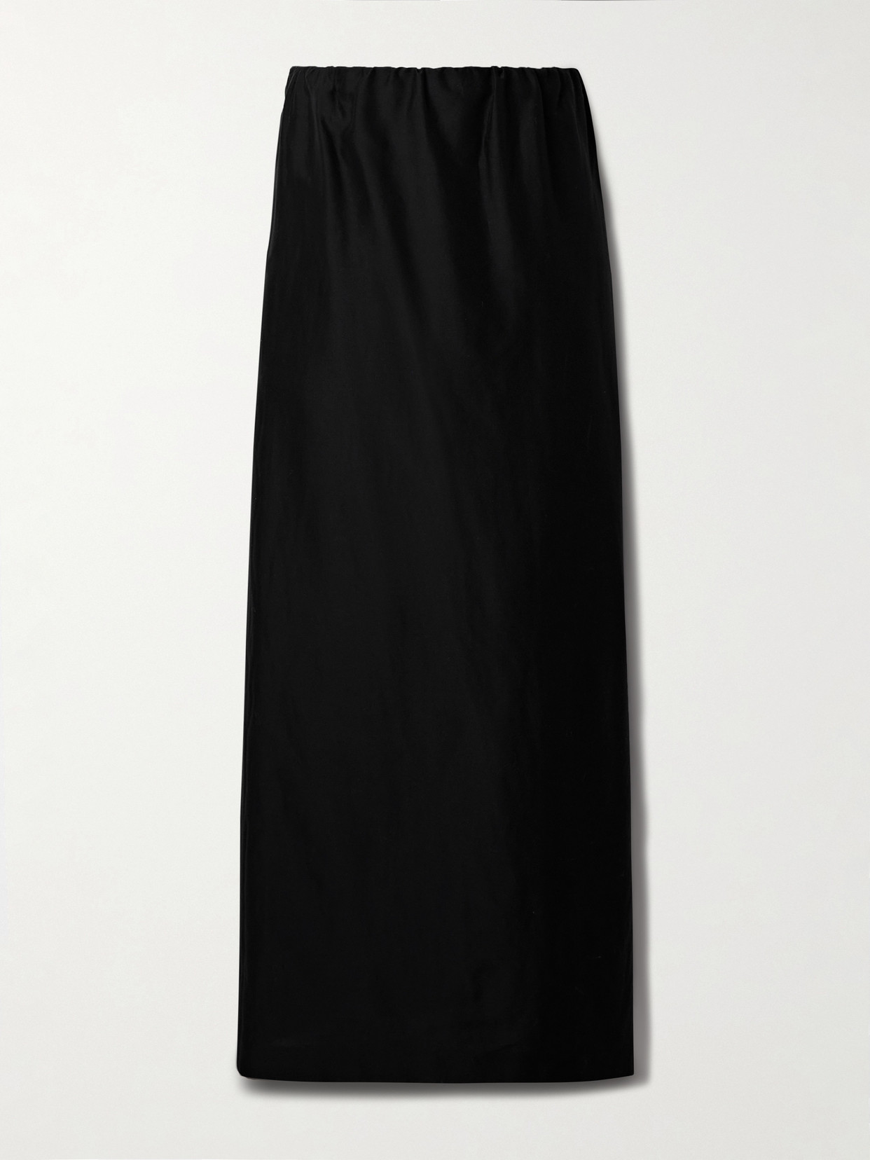 The Row Saul Cotton And Silk-blend Maxi Skirt