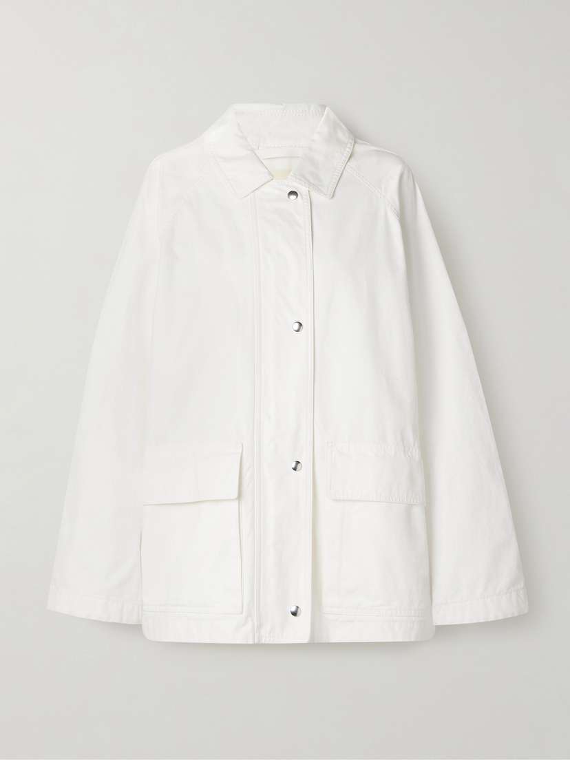 The Row Elodianna Cotton-canvas Jacket