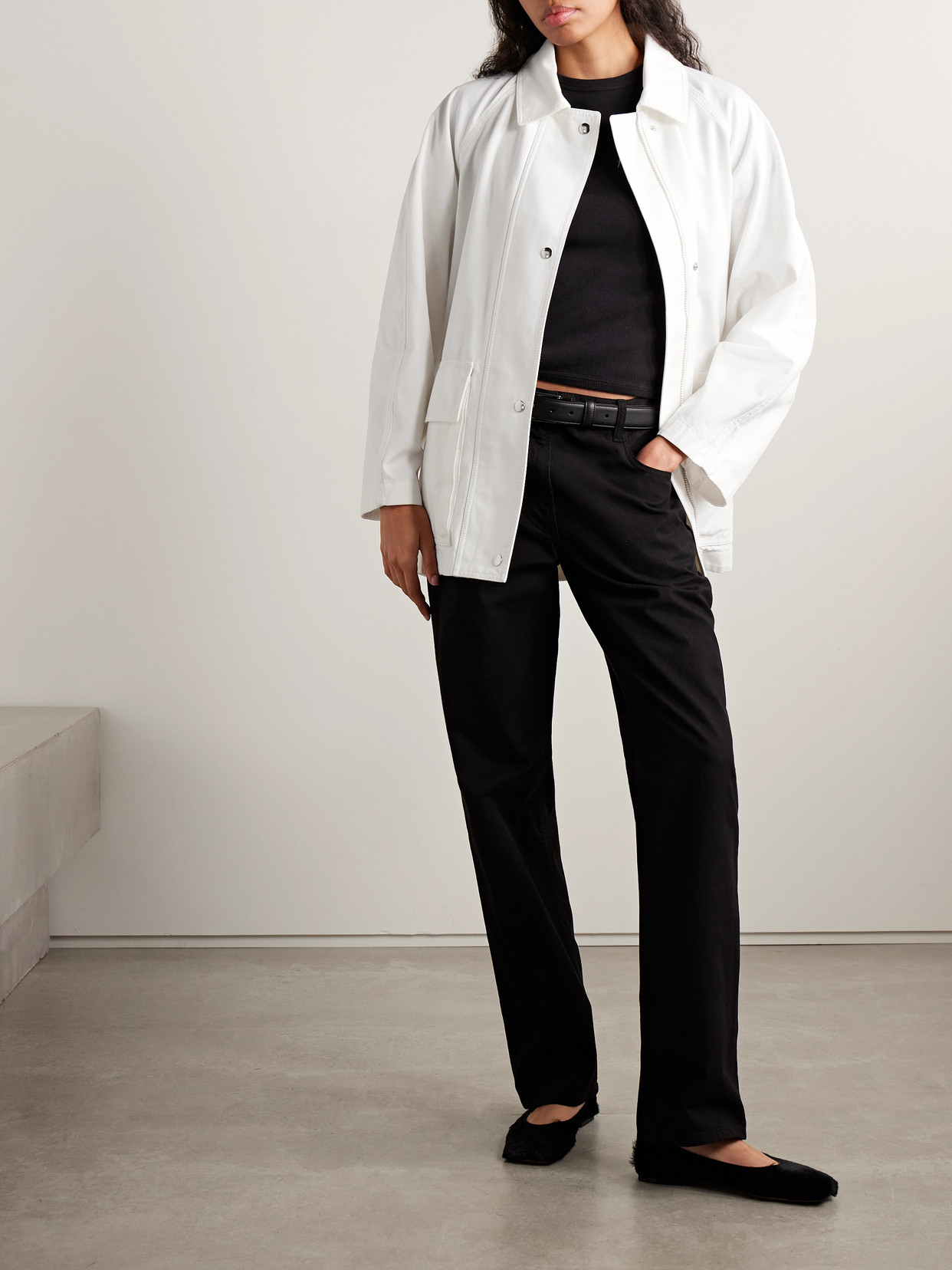 Elodianna Cotton-Canvas Jacket