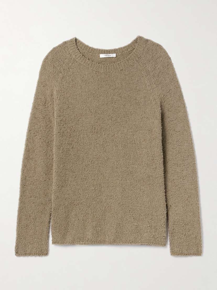 The Row Kathy Cotton-bouclé Sweater