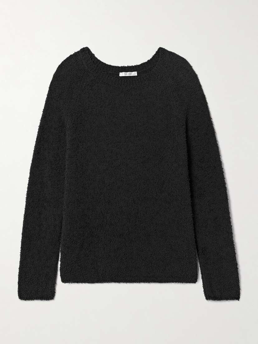 The Row Kathy Cotton-bouclé Sweater