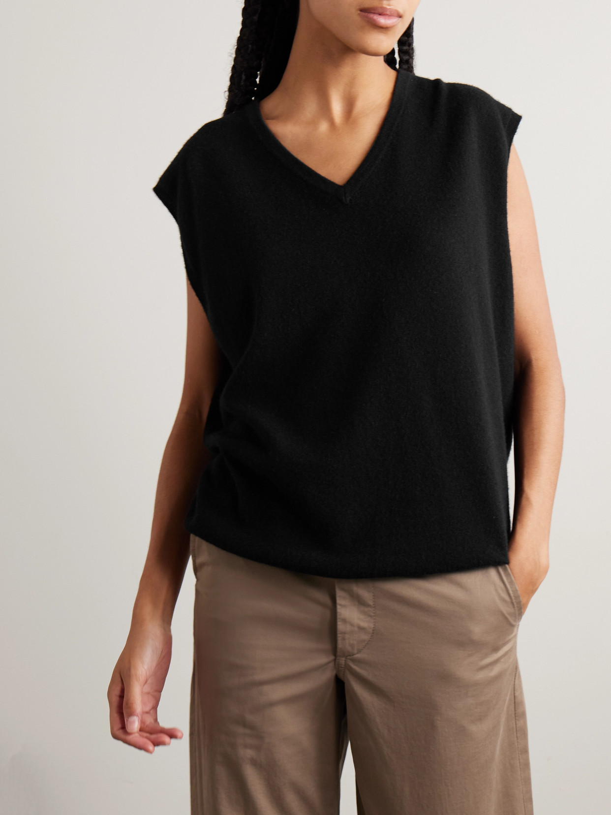 Shop The Row Kossy Cashmere Vest