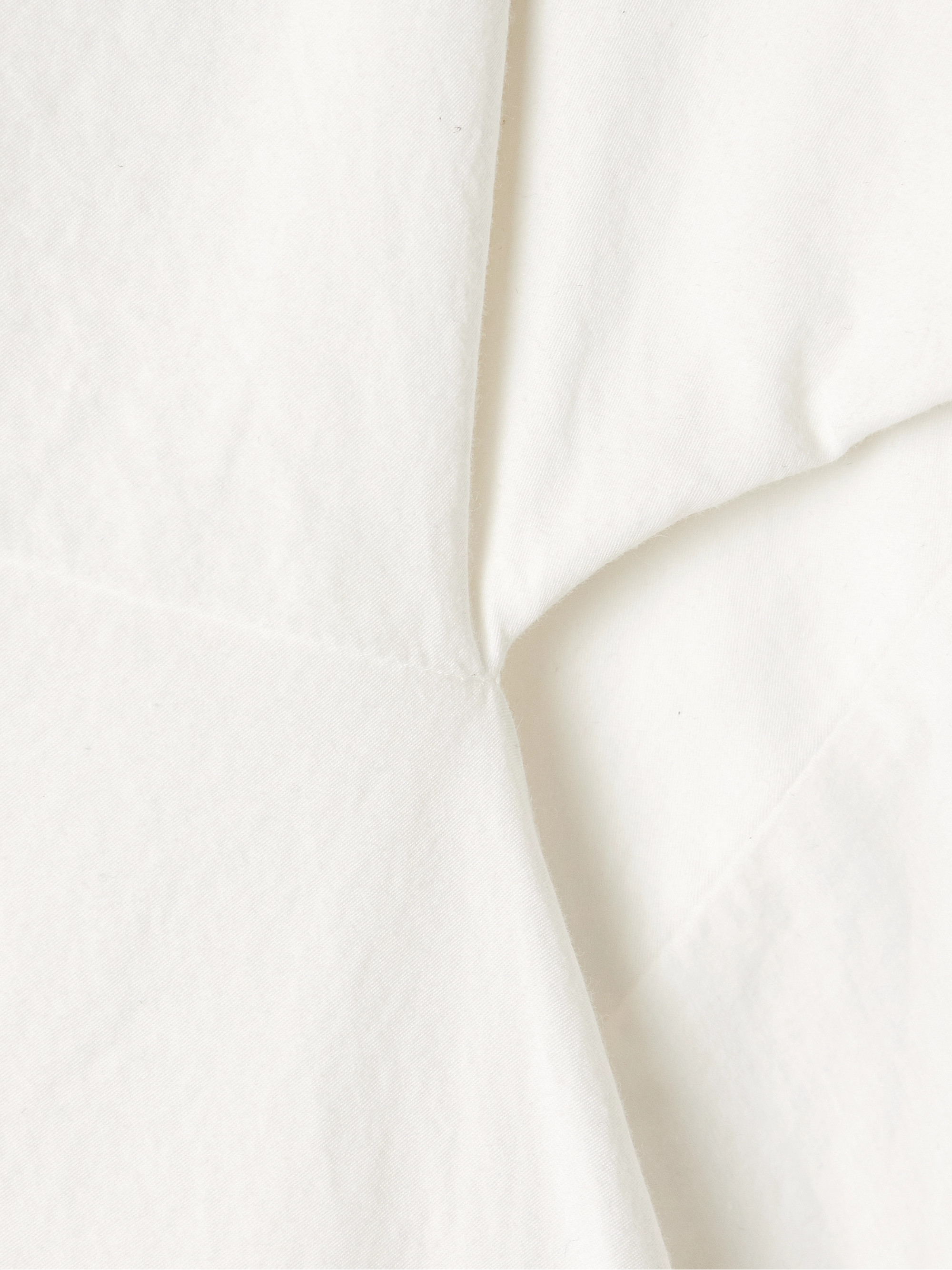 The Row Anitas off-the-shoulder cape-effect cotton-poplin midi dress