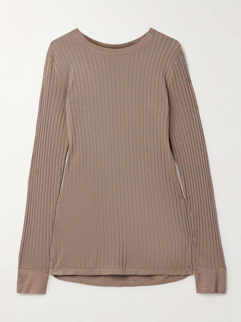 The Row Keya Ribbed-knit Sweater