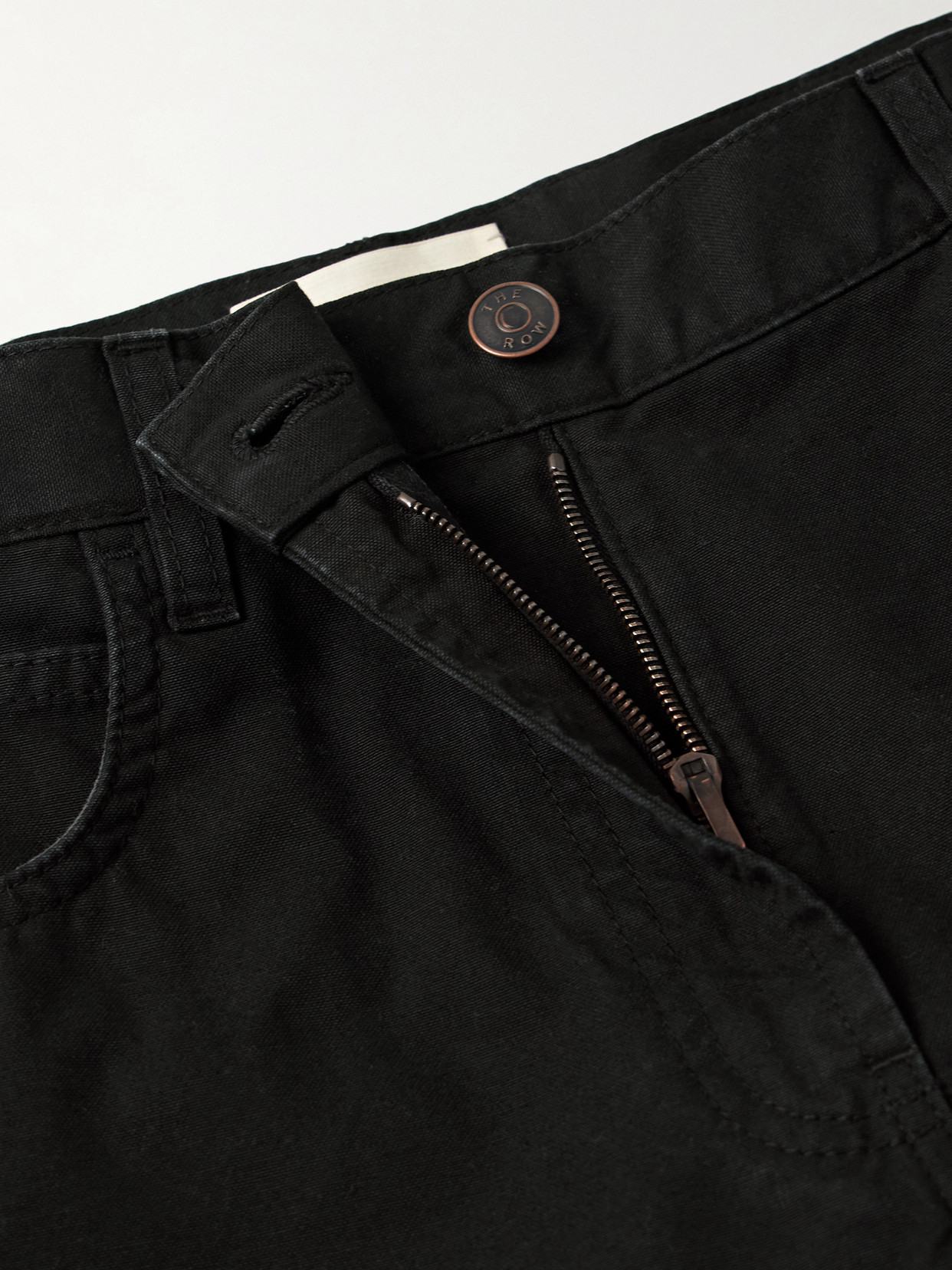 The Row Landais Mid-rise Straight-leg Jeans