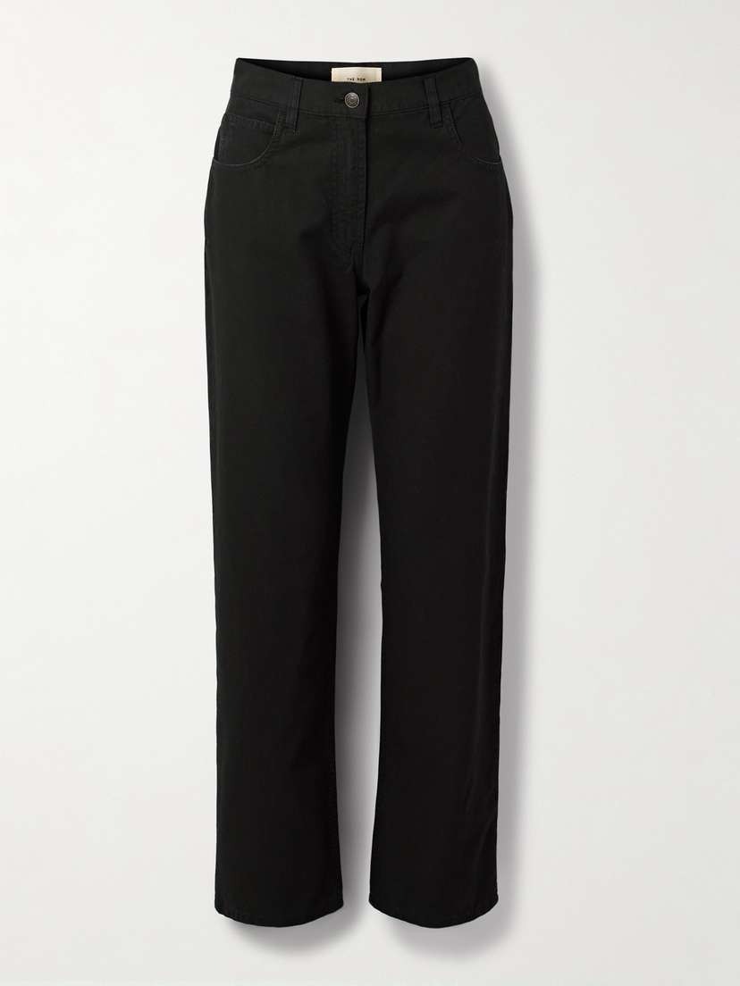 The Row Landais Mid-rise Straight-leg Jeans