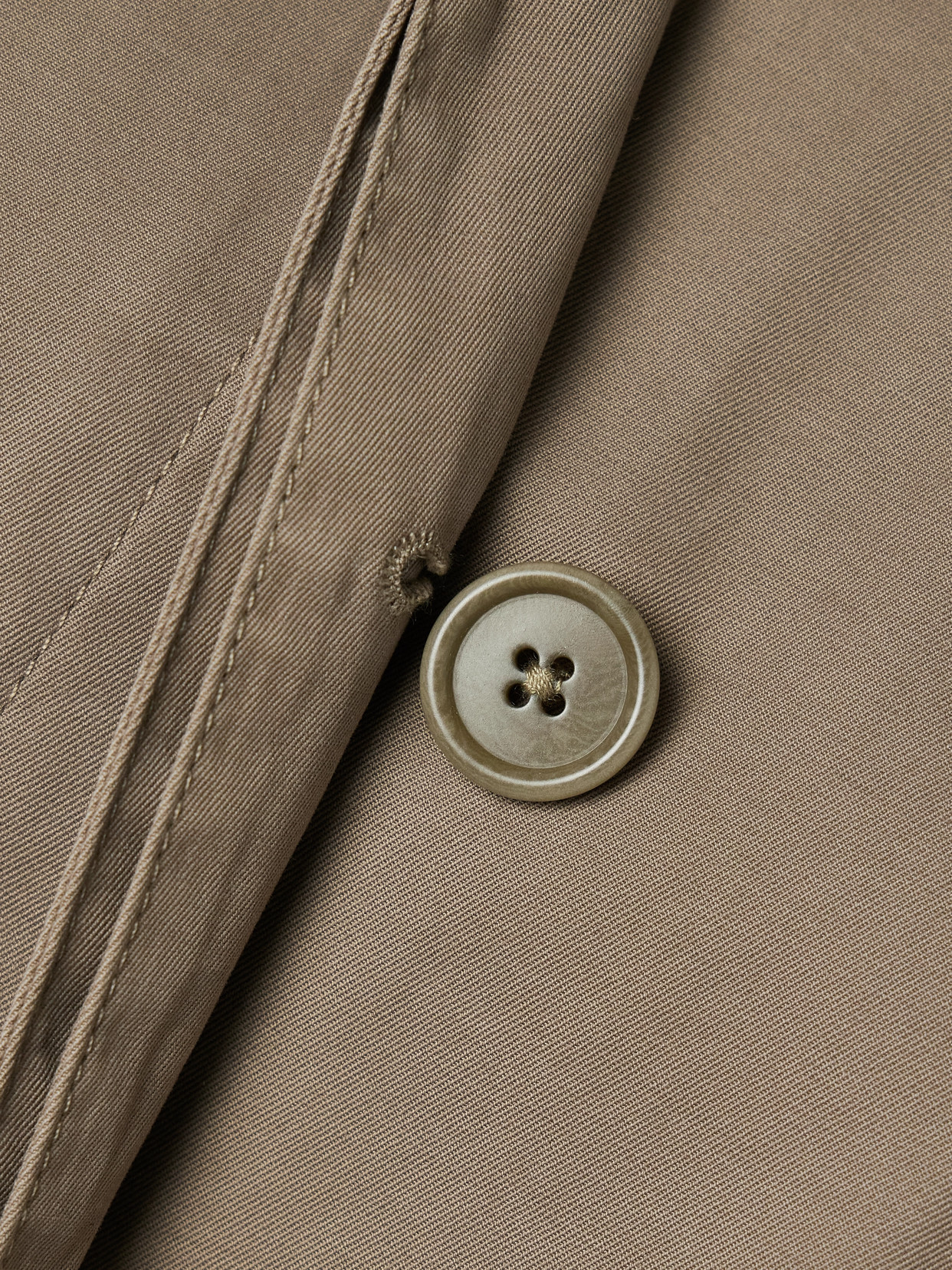 The Row Rocco Cotton And Cashmere-blend Twill Trench Coat