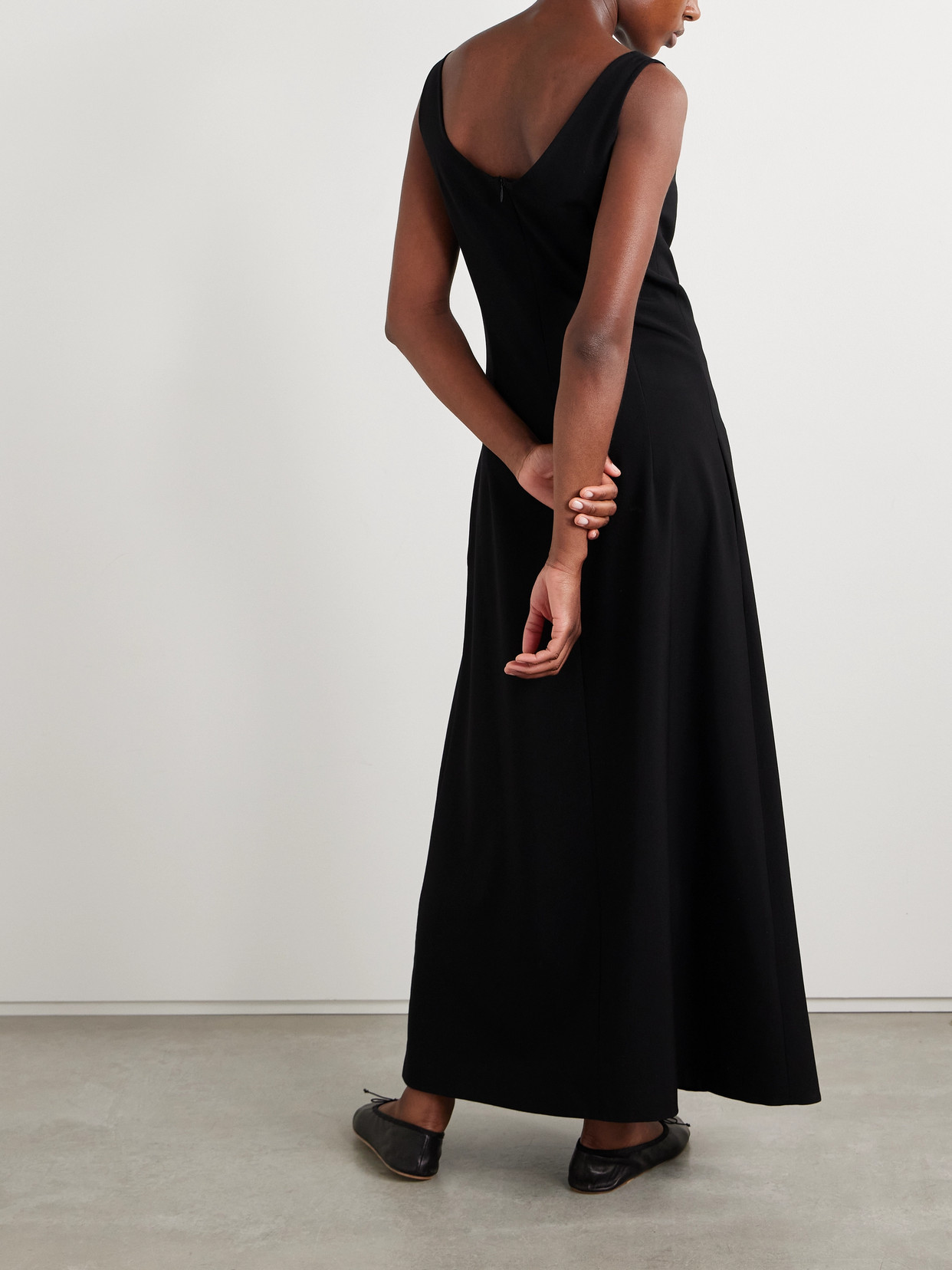 Shop The Row Teza Wool Maxi Dress