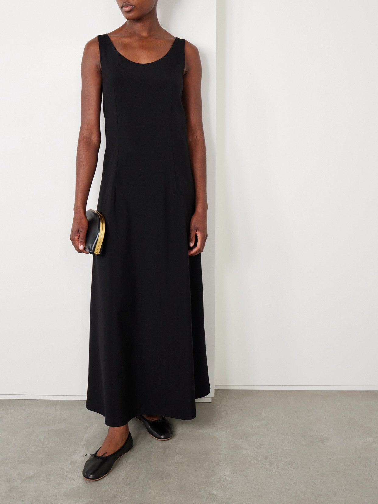 Shop The Row Teza Wool Maxi Dress