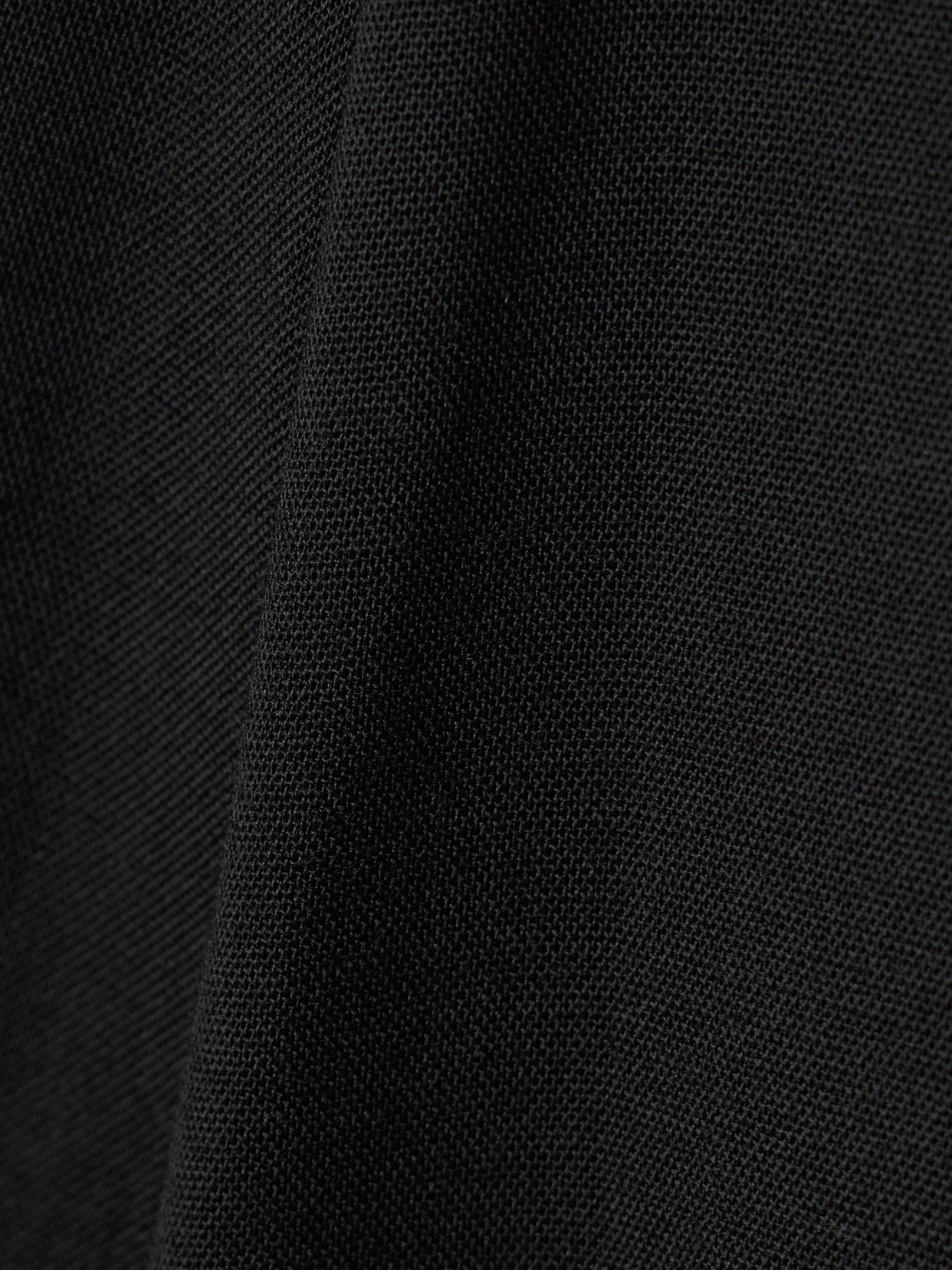 Cattaleya Frayed Wool-Canvas Top