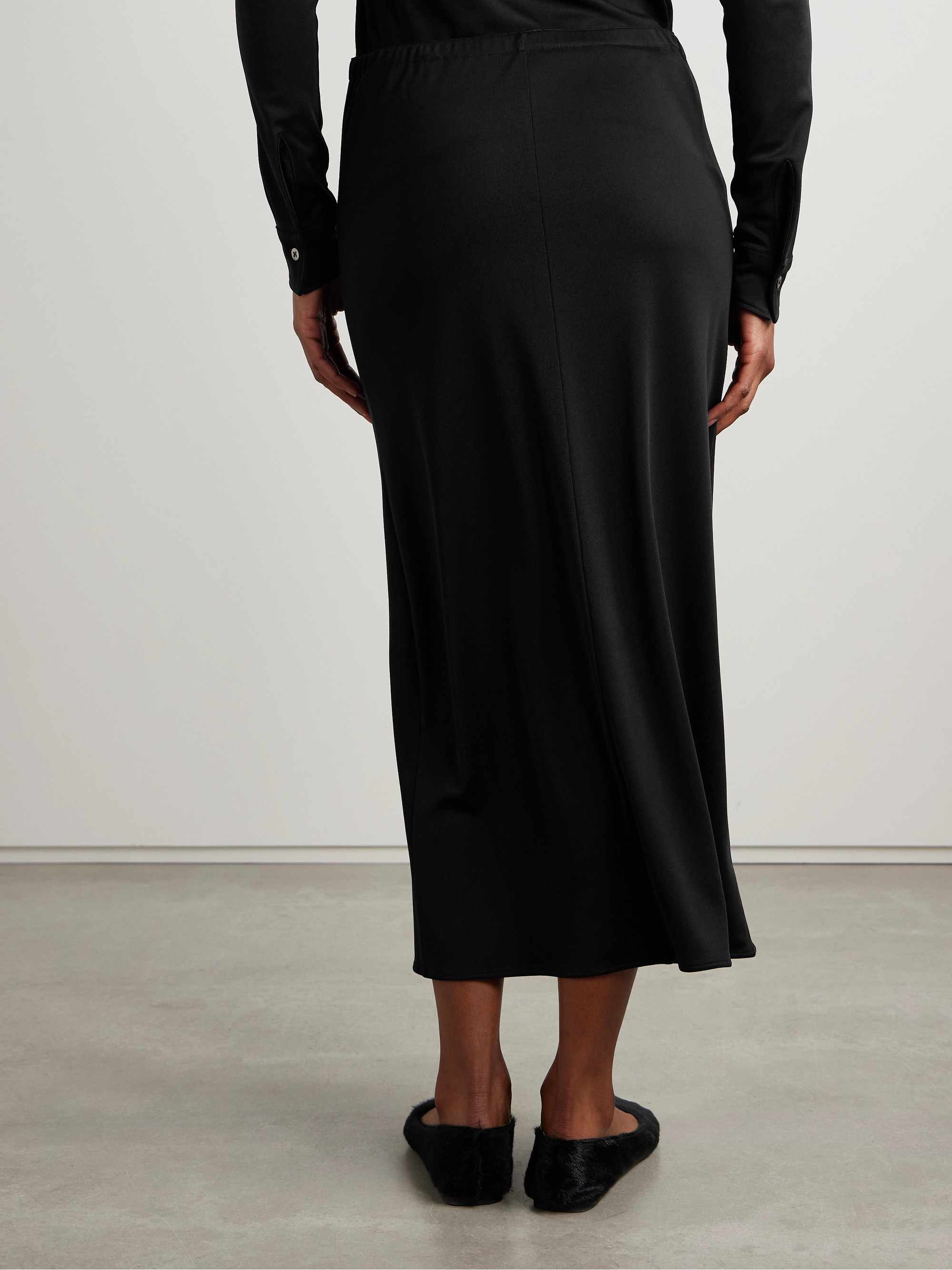 The Row - Bumira jersey midi skirt | Plush