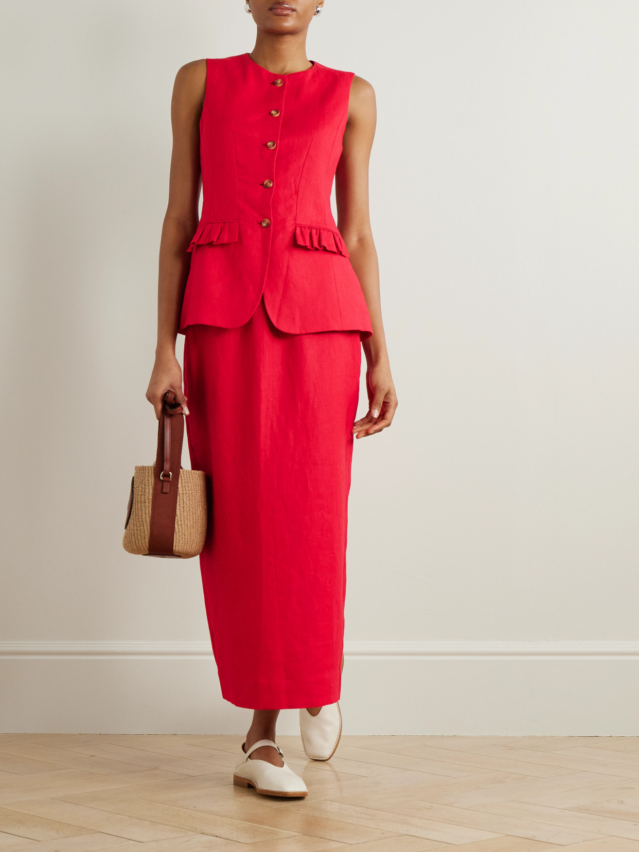 Bonnie Gathered Midi