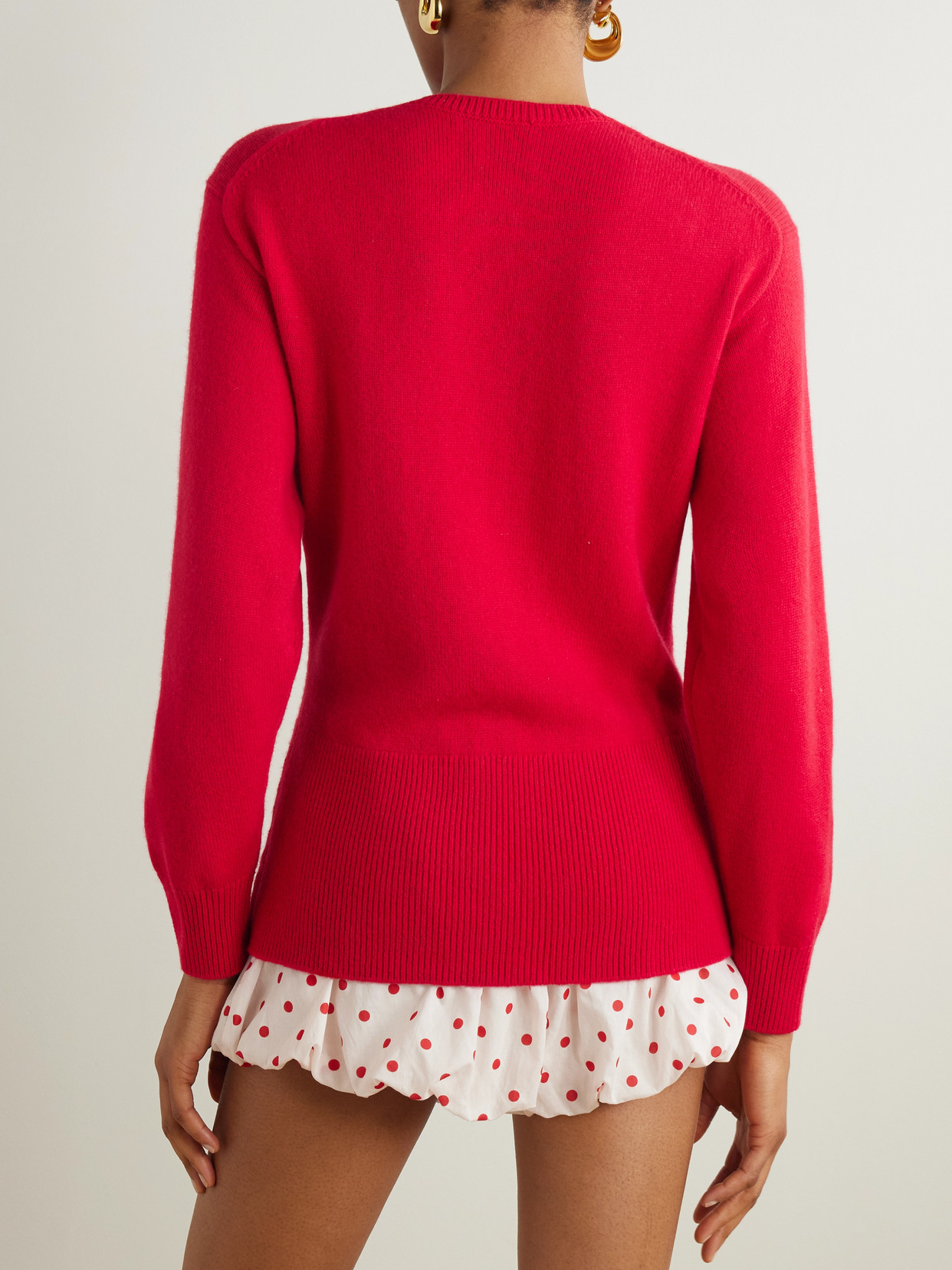 POSSE TERESA WOOL AND CASHMERE-BLEND CARDIGAN