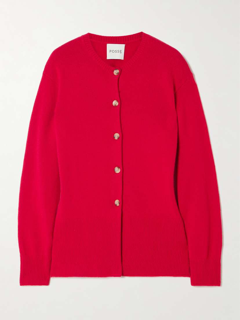 Posse Teresa Wool And Cashmere-blend Cardigan
