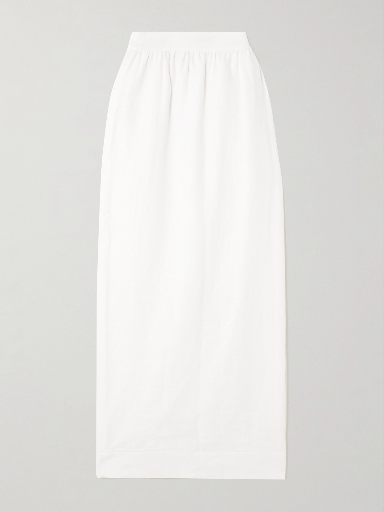 POSSE EMMA LINEN MIDI SKIRT