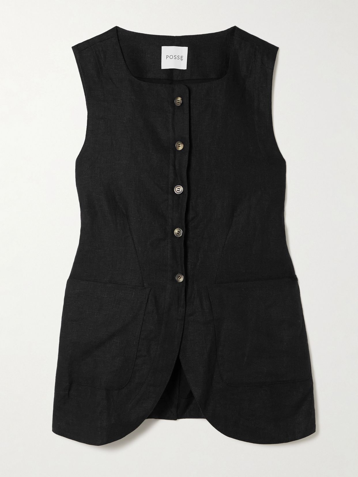 emma linen vest