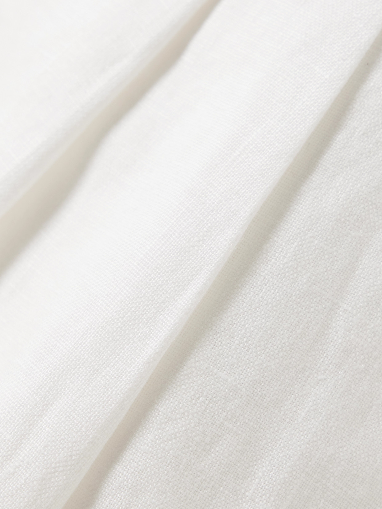 POSSE MARCHELLO PLEATED LINEN SHORTS 