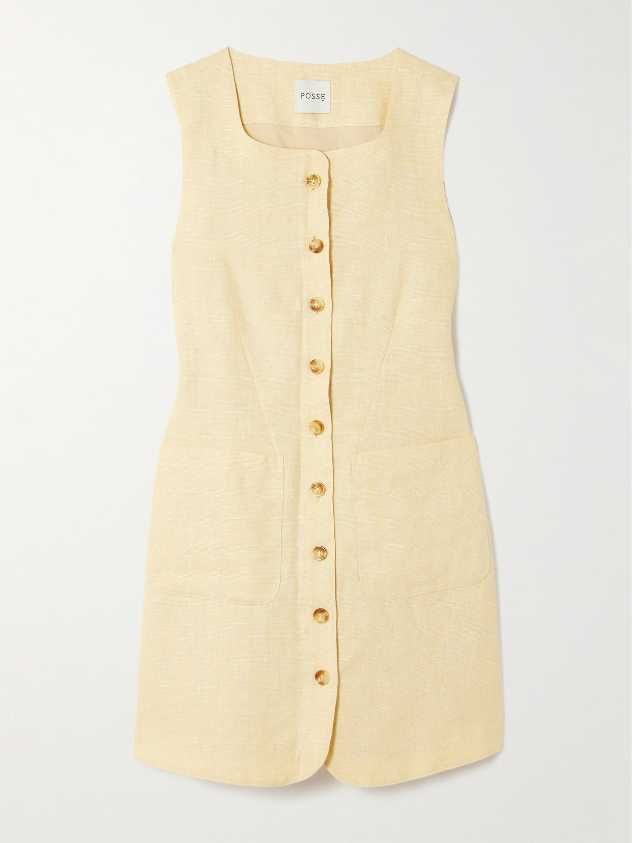 Posse Emma Linen Mini Dress