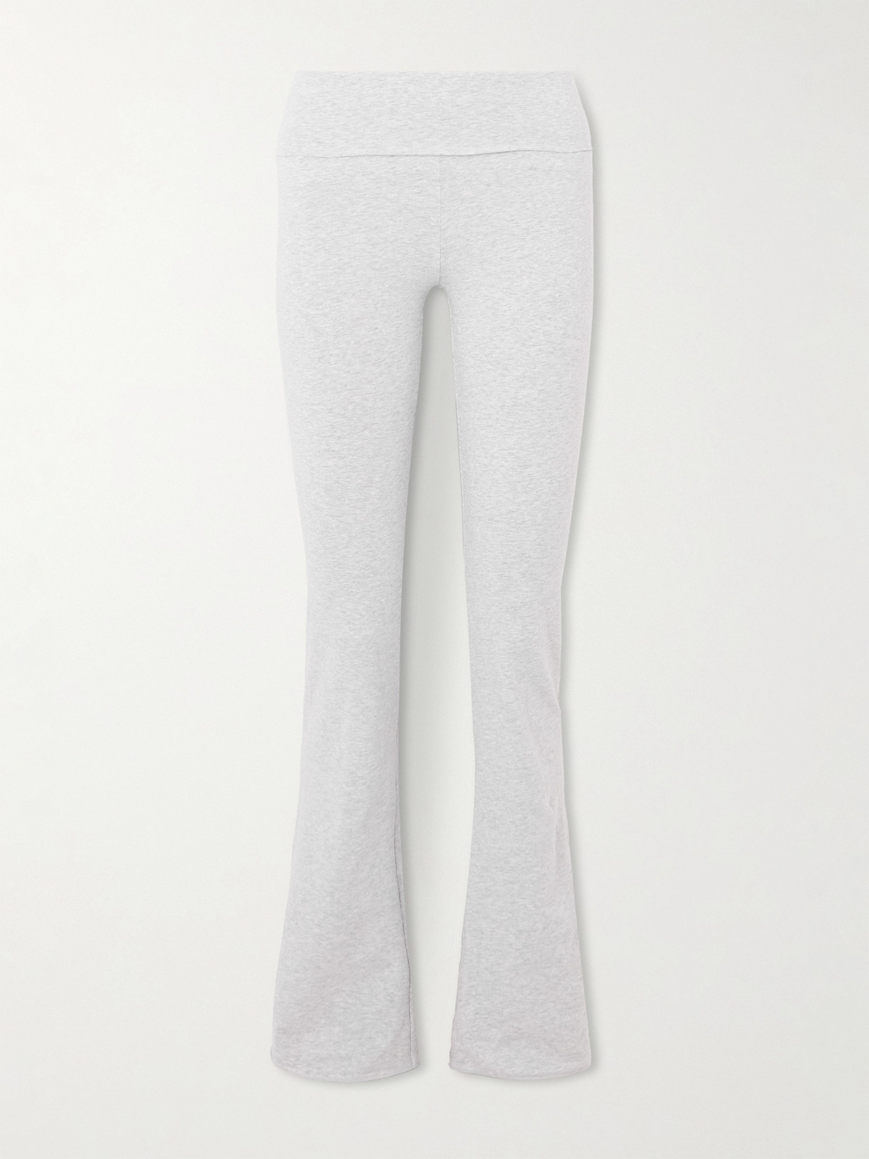 Skims Soft Lounge Foldover Pants In Gray