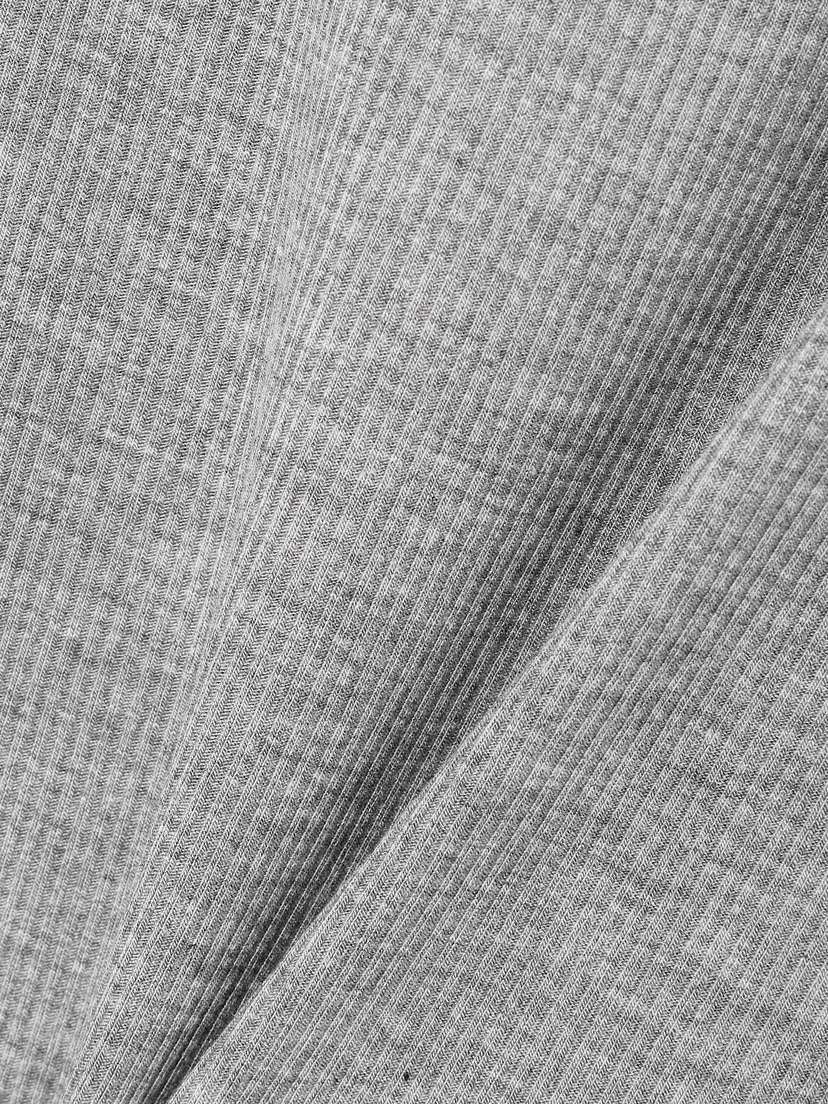 Soft Lounge Long Sleeve Dress - Heather Grey | Image | 3
