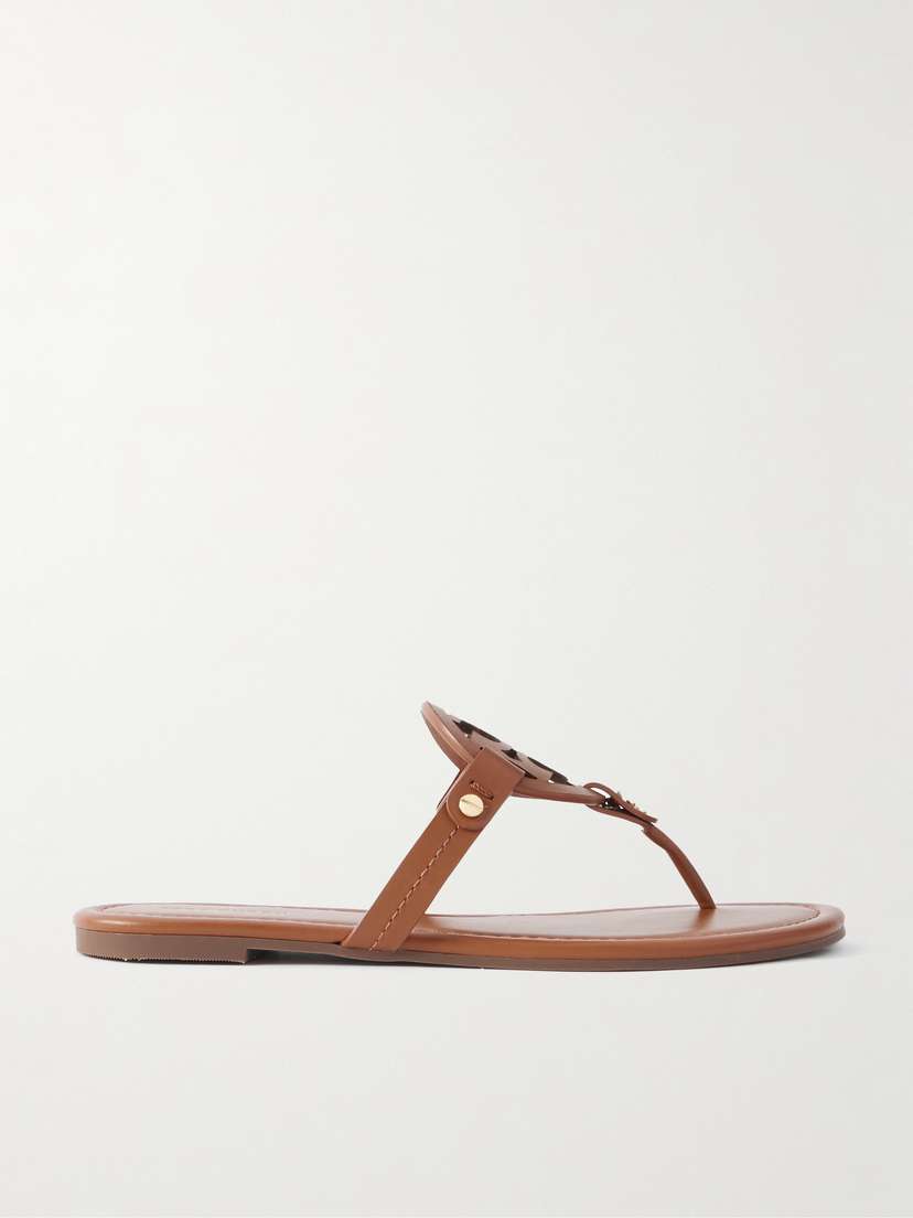 Tory Burch Miller Laser-cut Leather Sandals