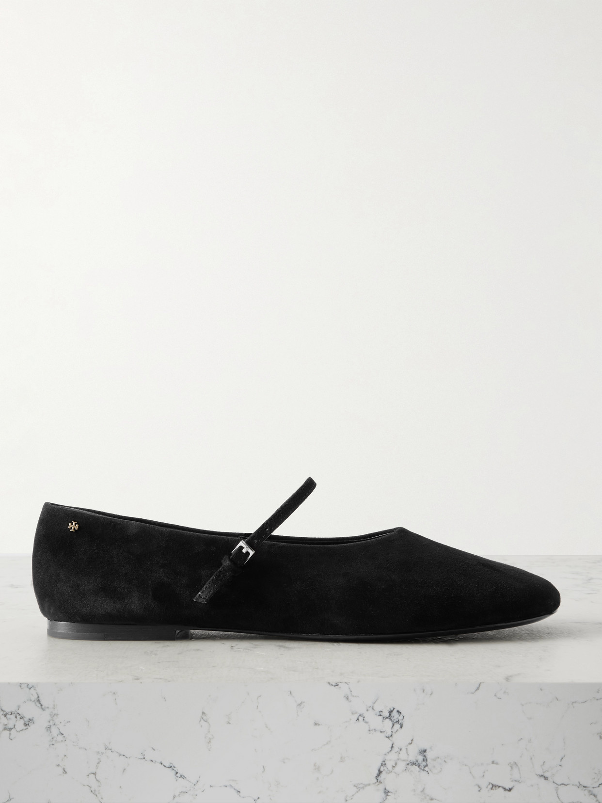 Tory Burch Suede Mary Jane Ballet Flats
