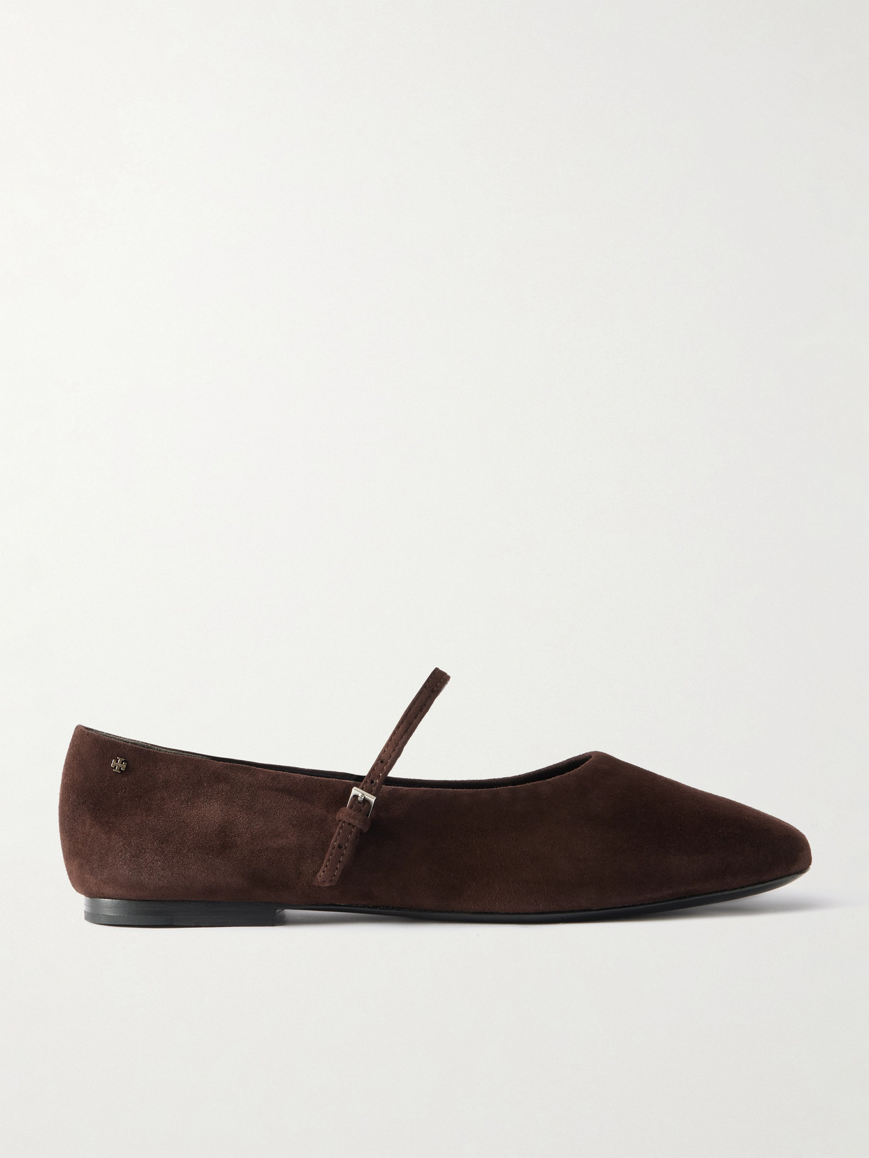 Tory Burch Brown Mary Jane Ballet Flats