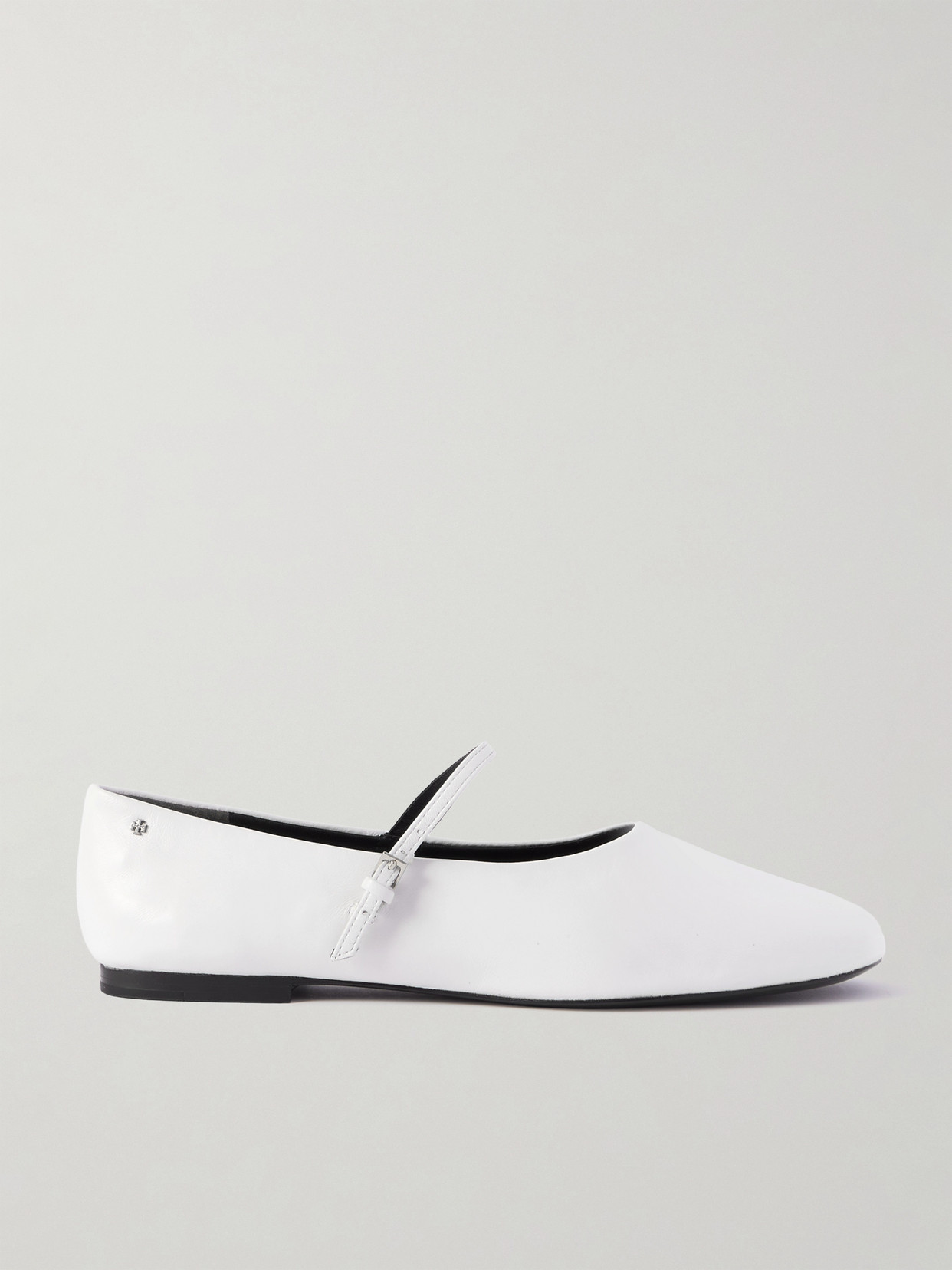 Tory Burch Mary Jane Leather Ballet Flats