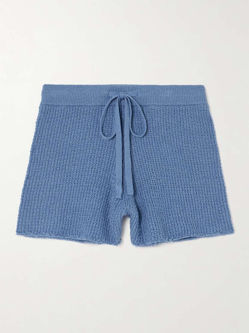 The Elder Statesman Nora Lite Cotton Shorts
