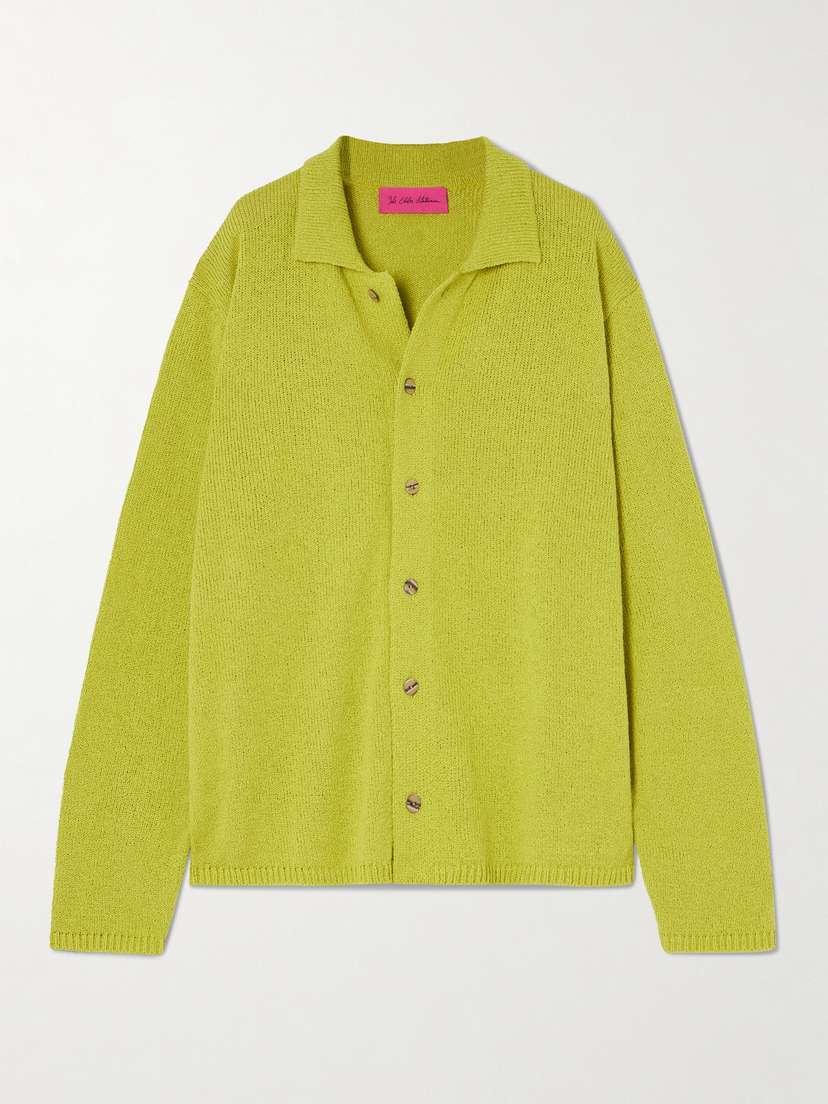 The Elder Statesman Nora Lite Cotton Cardigan