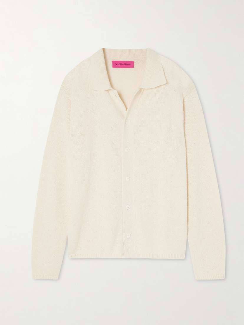 The Elder Statesman Nora Lite Cotton Cardigan