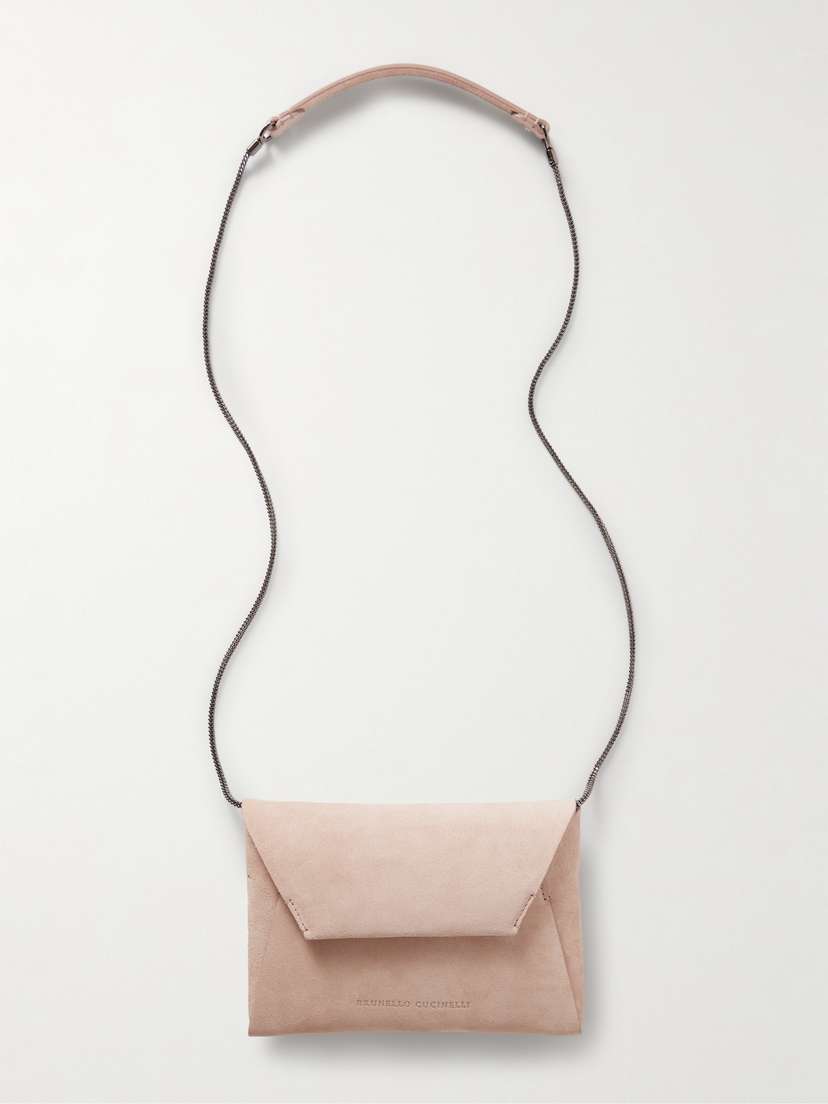 Brunello Cucinelli Mini Suede Shoulder Bag