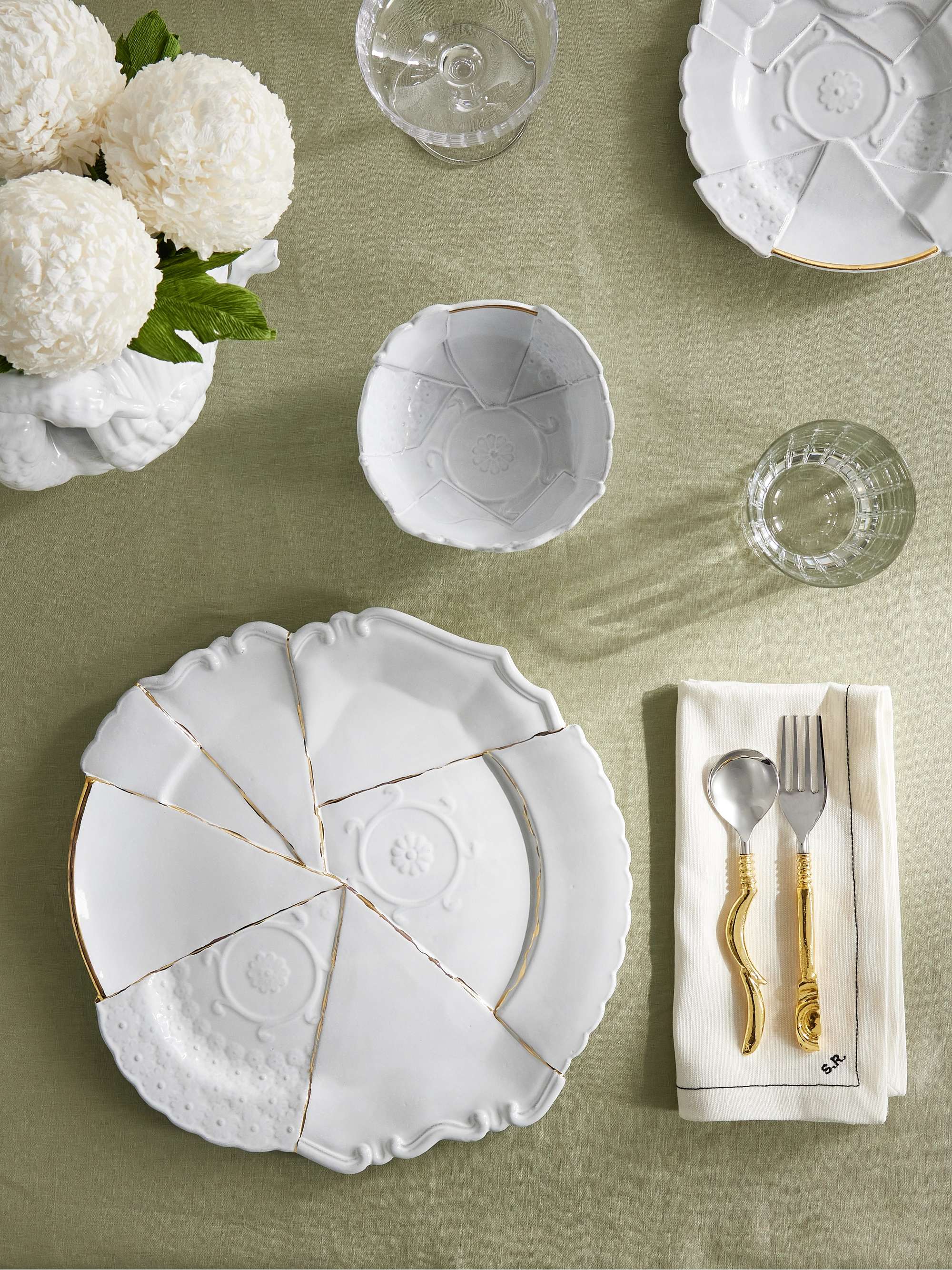（セール）開催中 人気ブランドも続々プライス ASTIER ceramic gold-plated Kintsugi Sacai + VILLATTE DE 食器