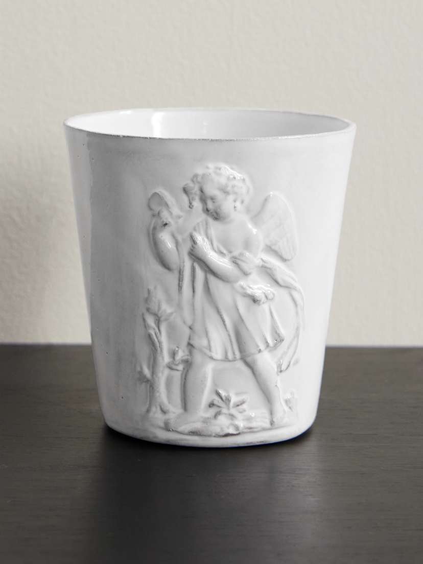 Astier De Villatte Ange Ceramic Candle Refill Tumbler