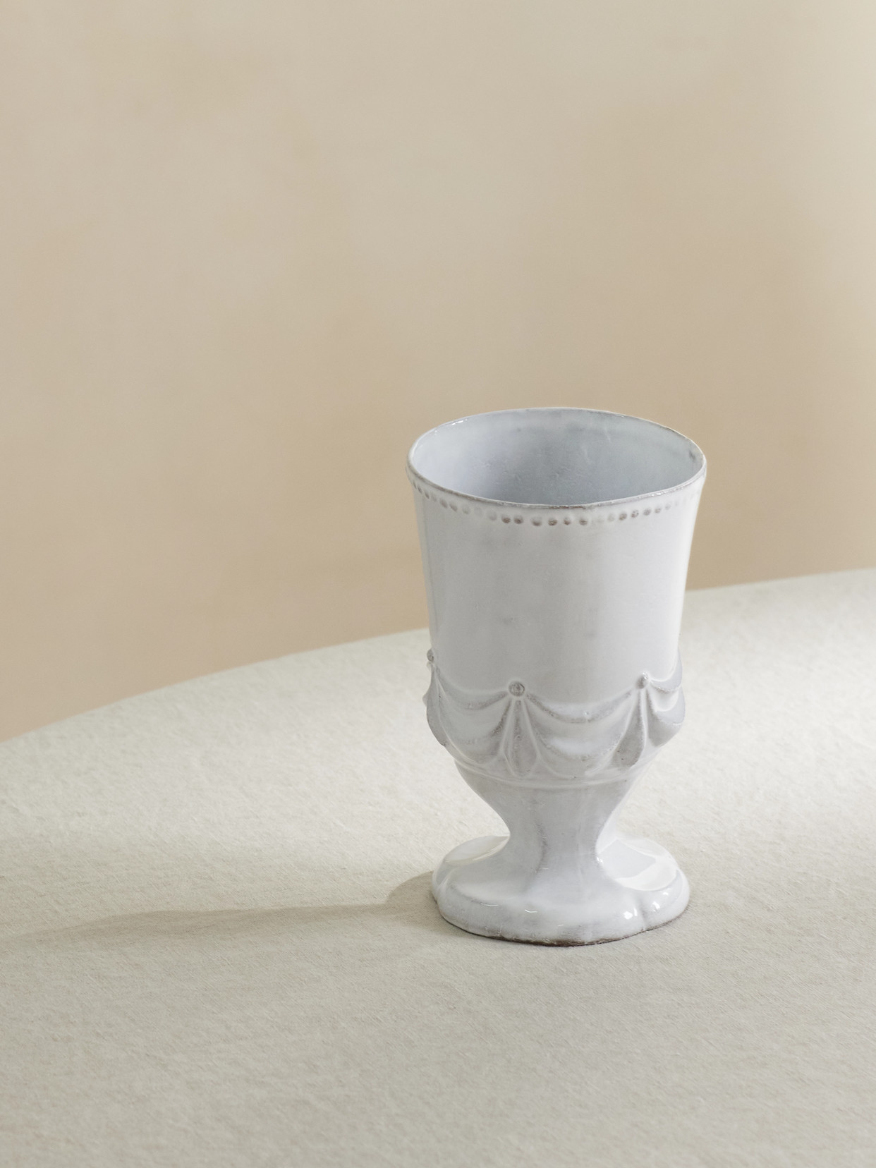 Astier De Villatte - Petulla Ceramic Candle Holder - White
