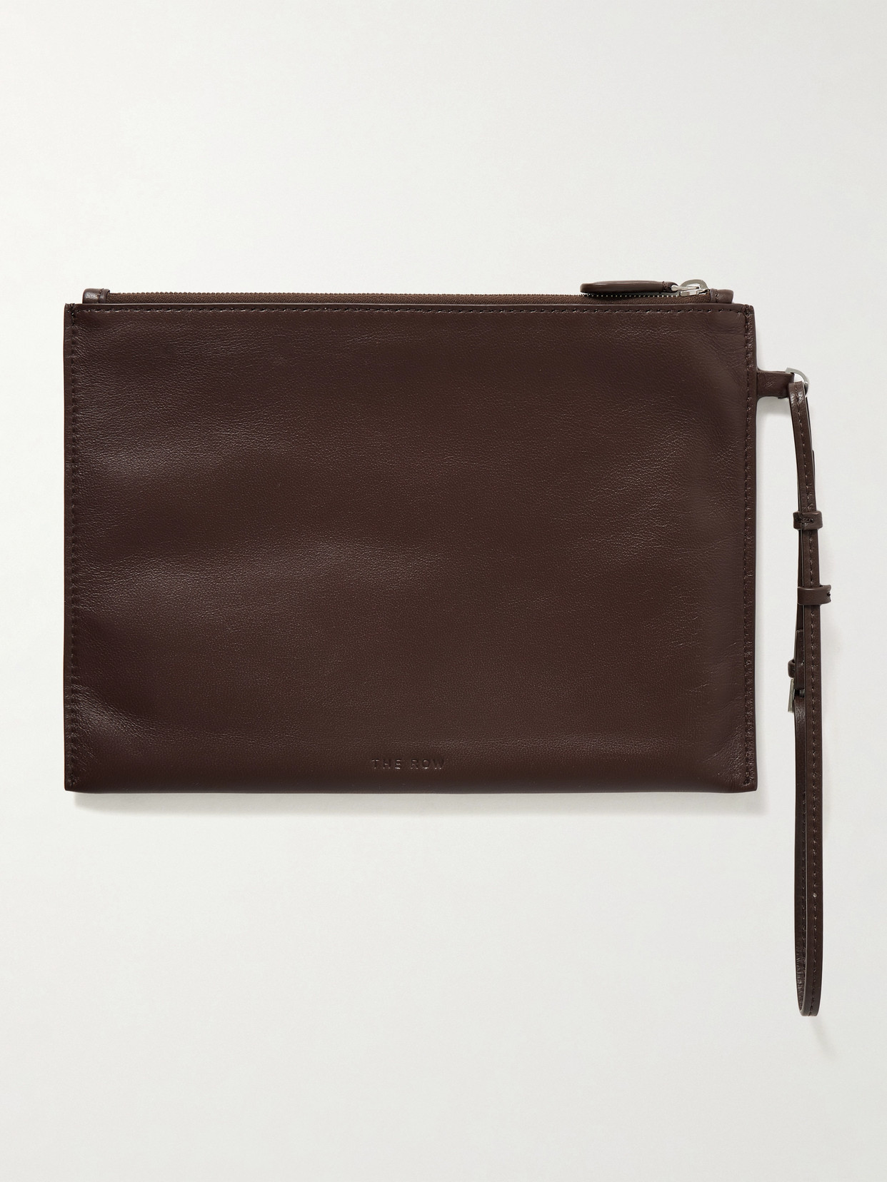 The Row Leather Pouch