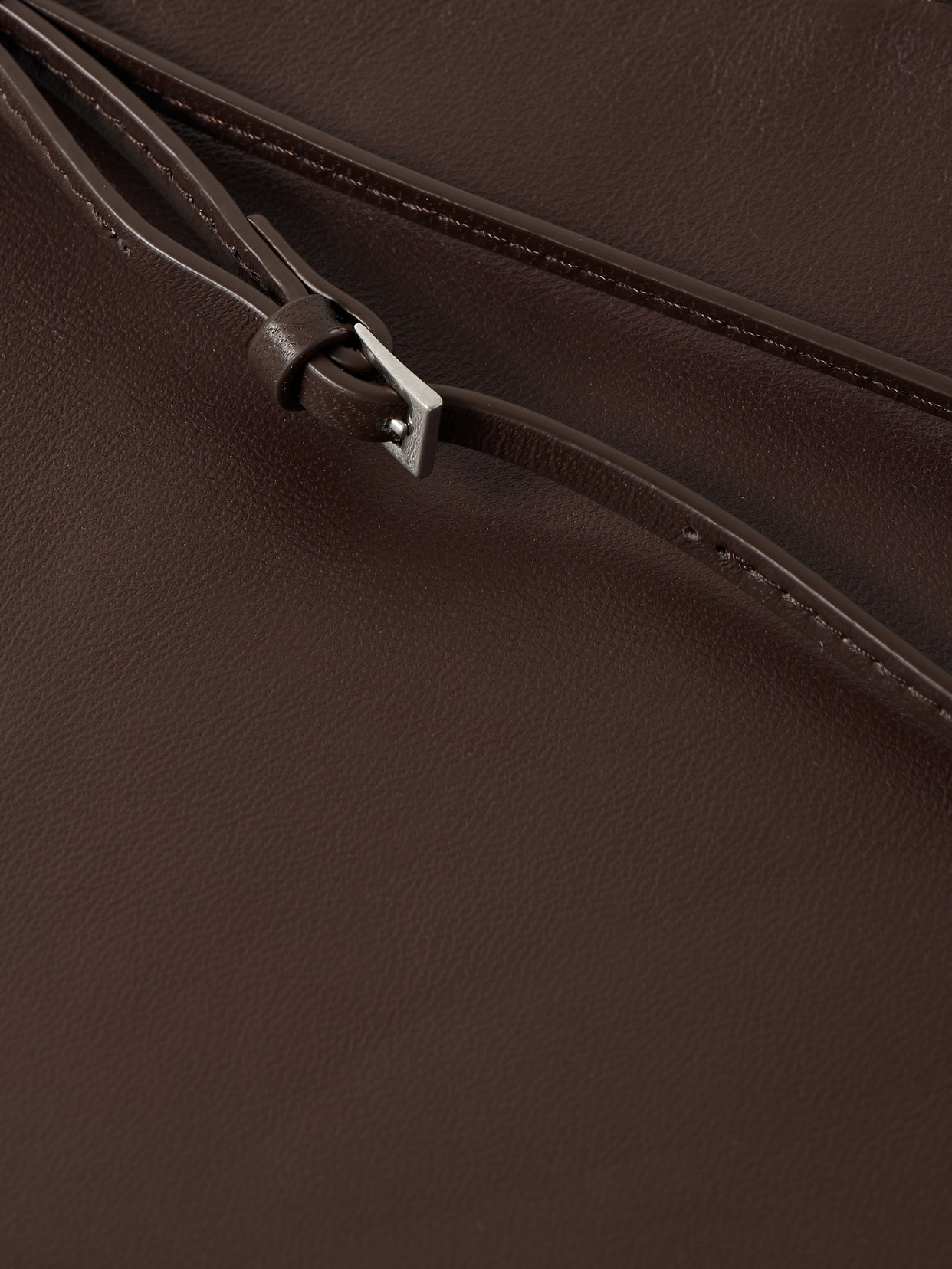 The Row Leather Pouch