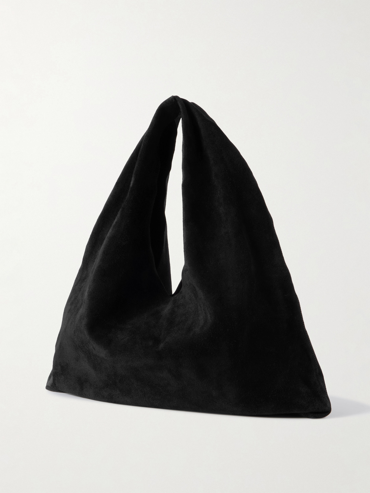 THE ROW BINDLE SMALL SUEDE SHOULDER BAG