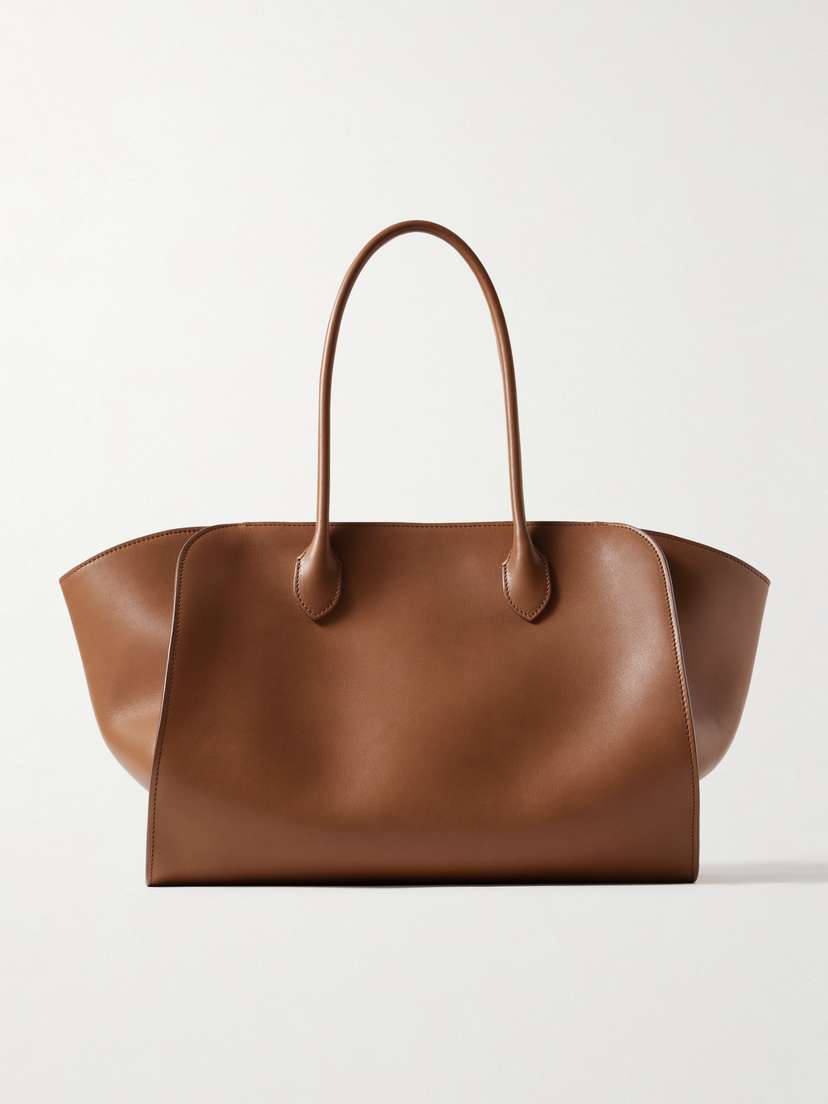 The Row Marlo 12 Leather Tote