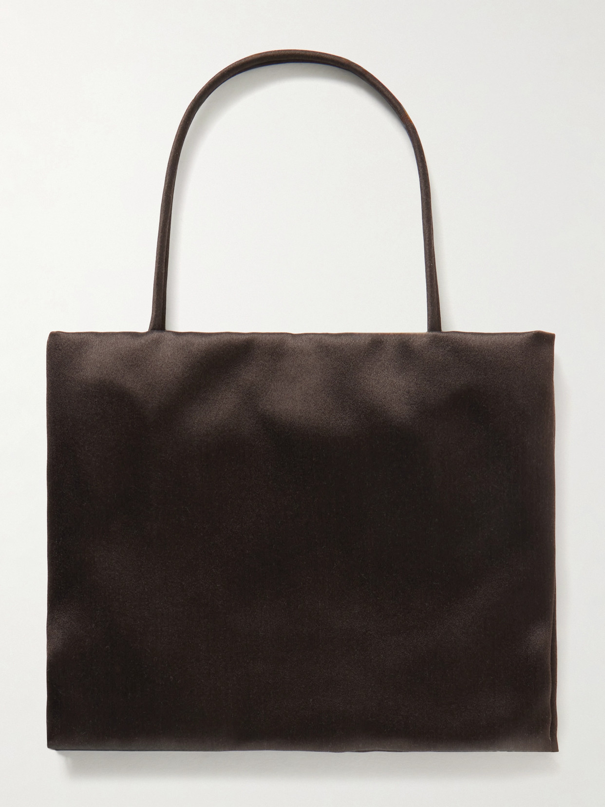 The Row Cecily Silk-satin Tote