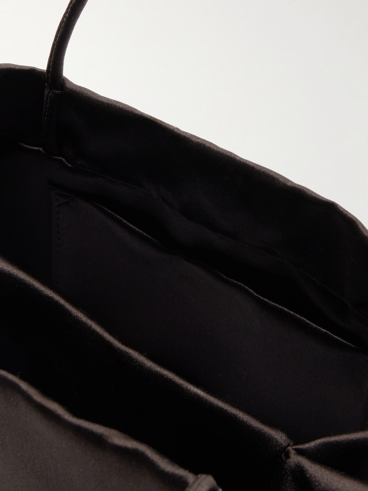 The Row Cecily Silk-satin Tote