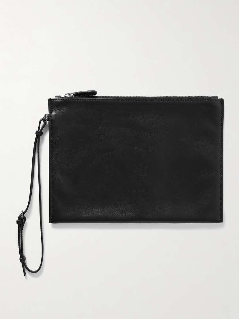 The Row Leather Pouch