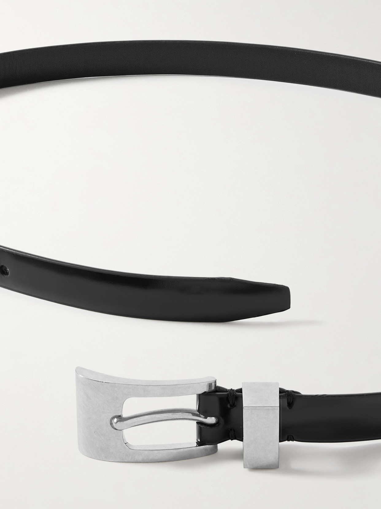 The Row Downtown Leather Belt
