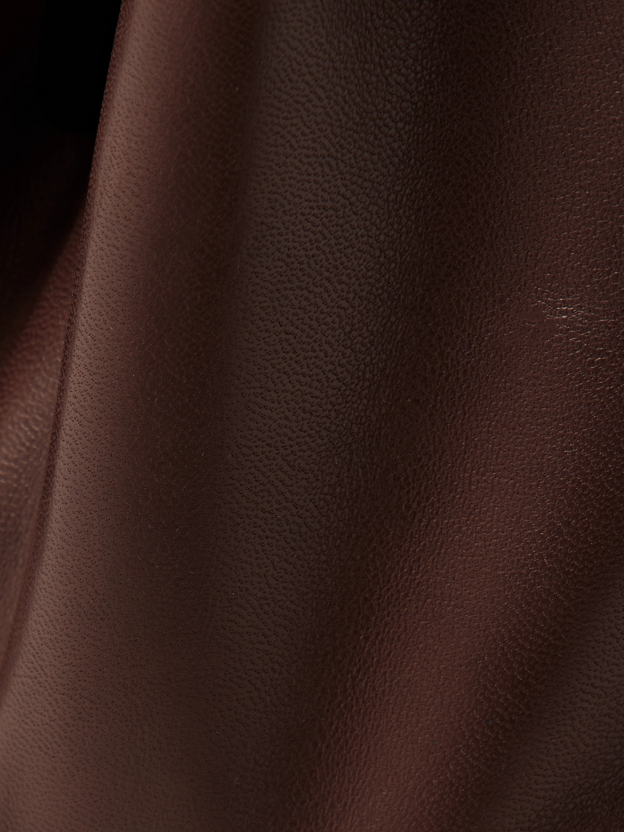 The Row Bindle Small Leather Shoulder Bag In Brown