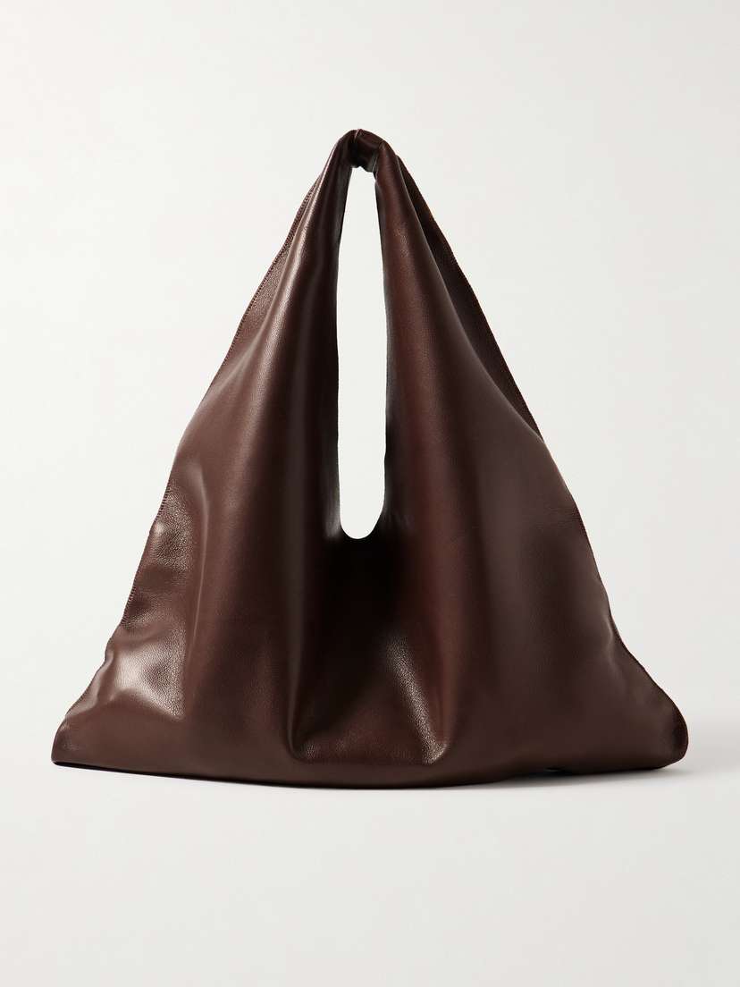 The Row Bindle Small Leather Shoulder Bag