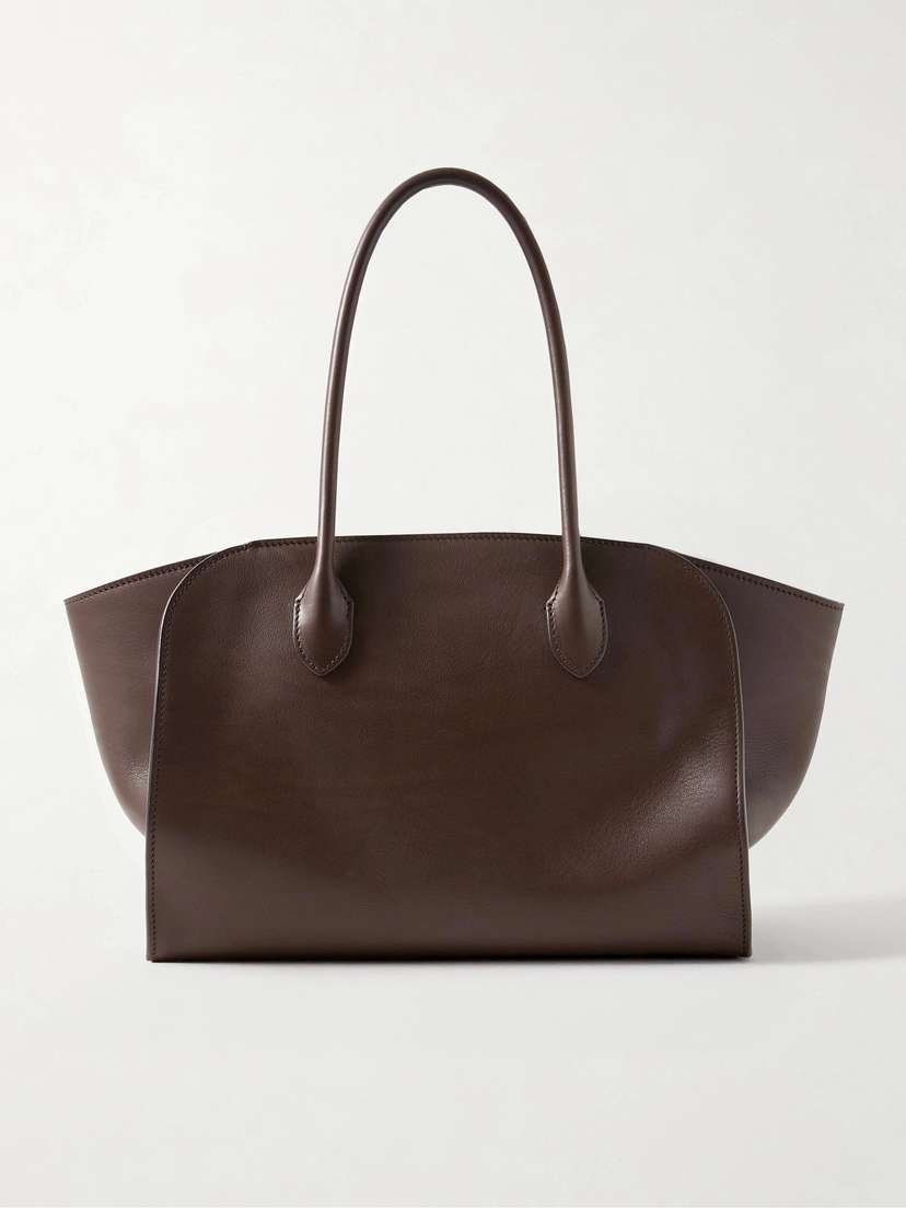 The Row Marlo 12 Leather Tote